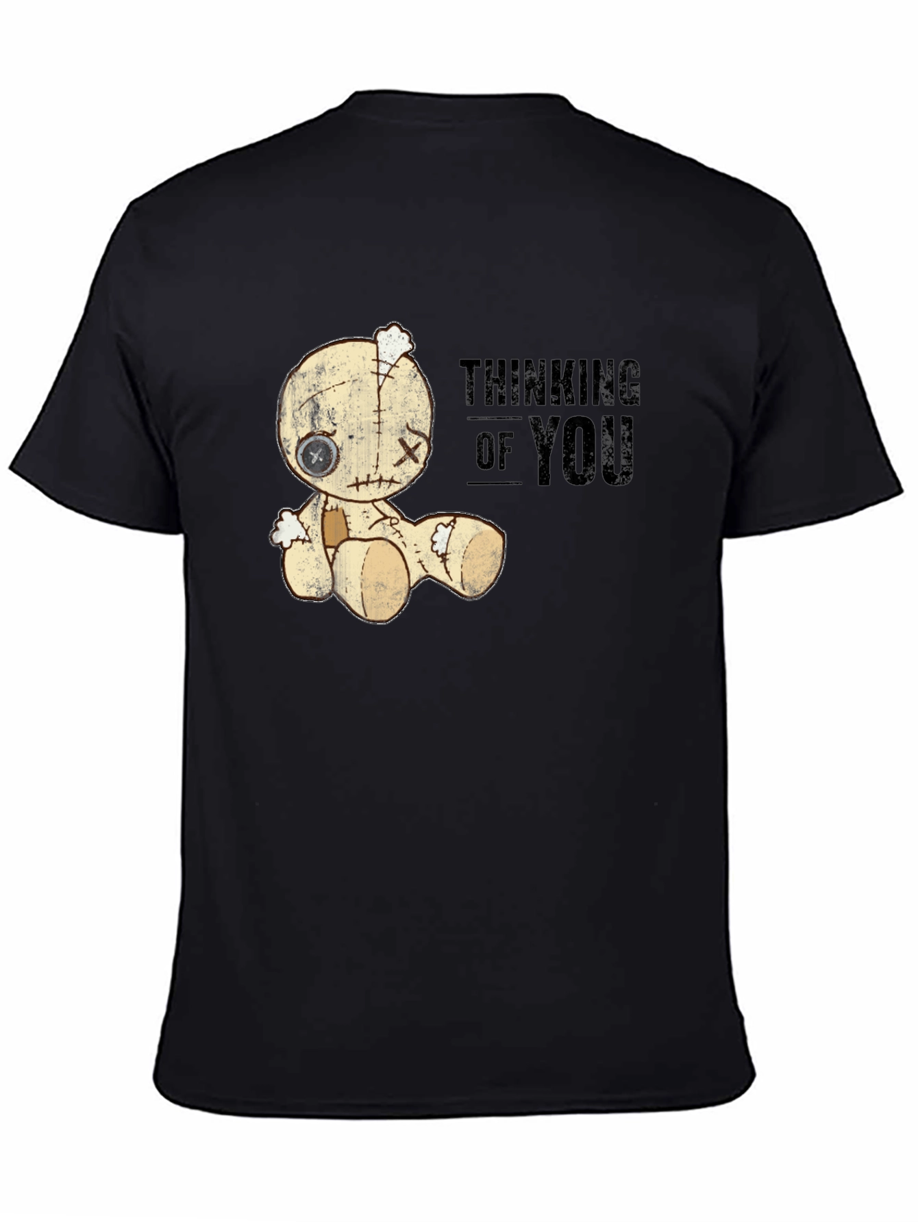 Thinking of You Voodoo Doll Graphic T-Shirt