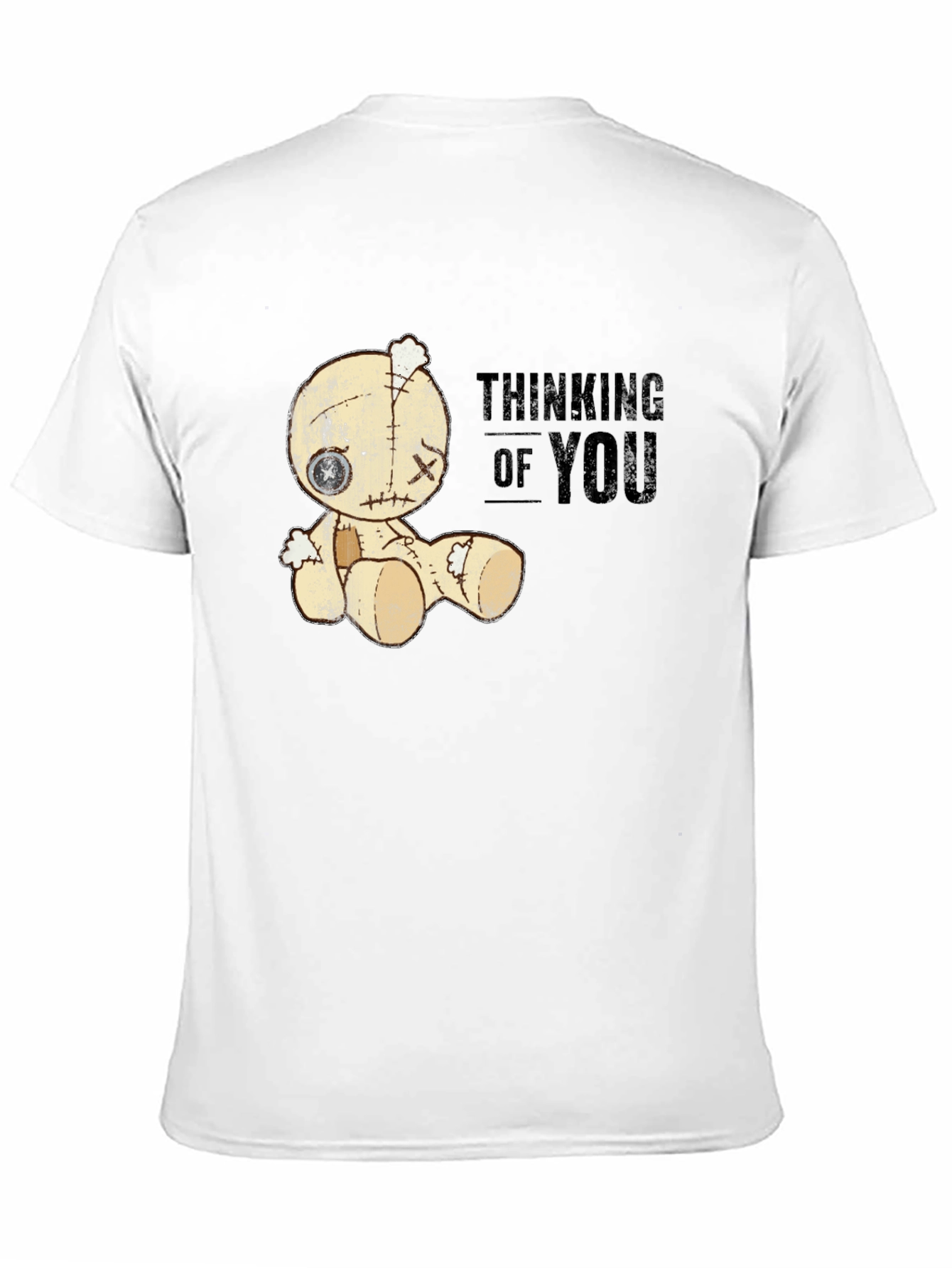Thinking of You Voodoo Doll Graphic T-Shirt