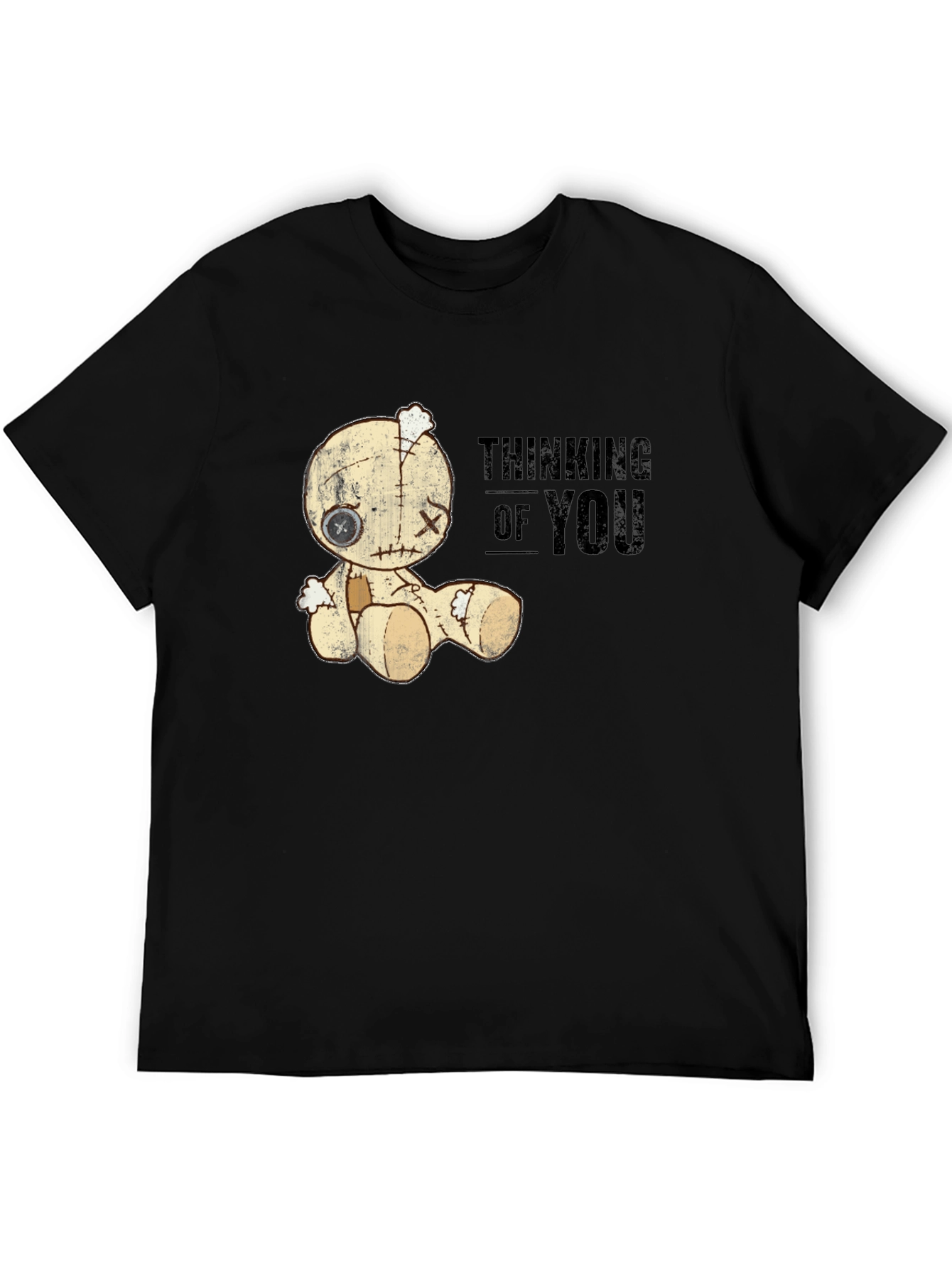 Thinking of You Voodoo Doll Graphic T-Shirt