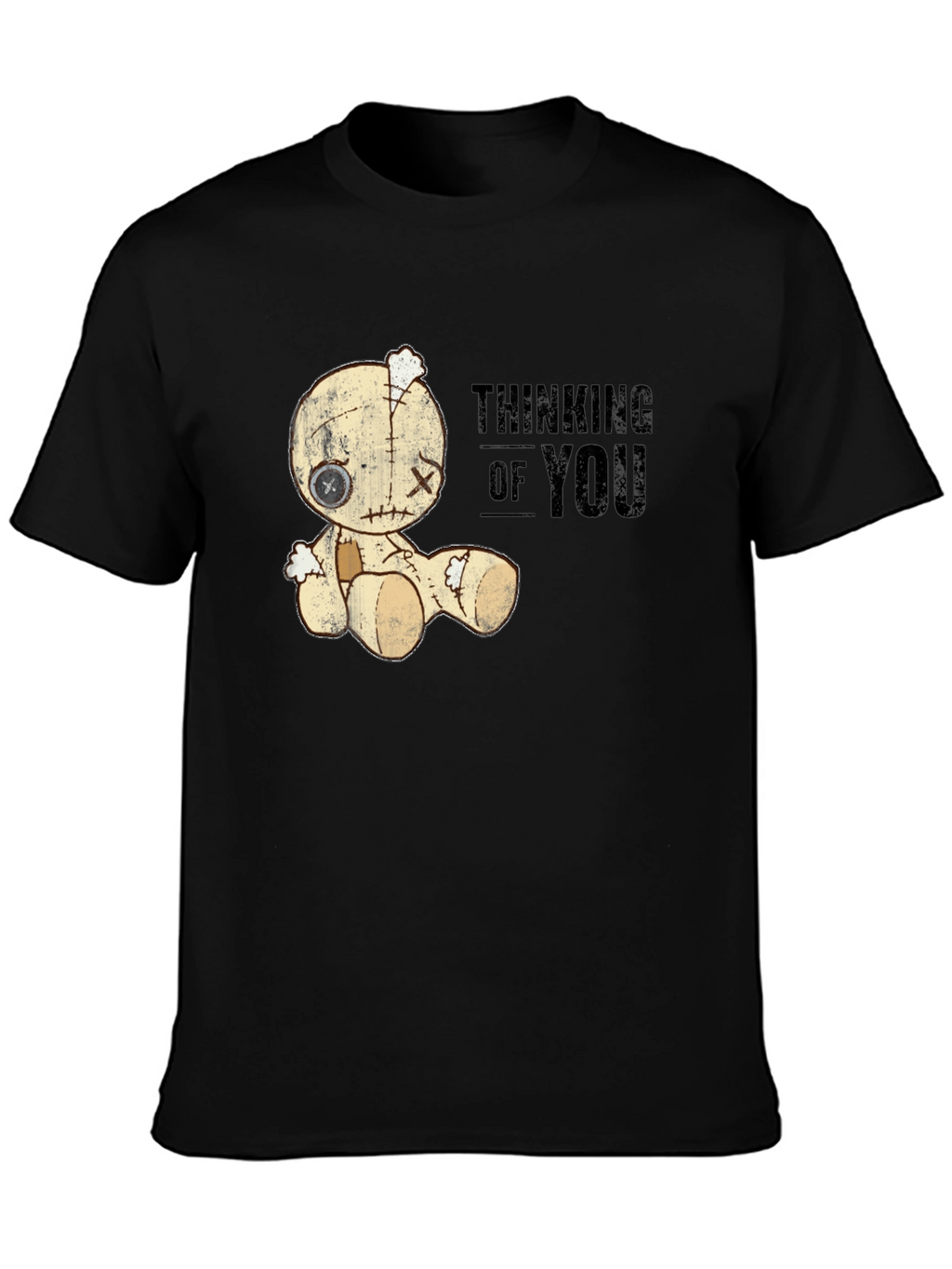 Thinking of You Voodoo Doll Graphic T-Shirt