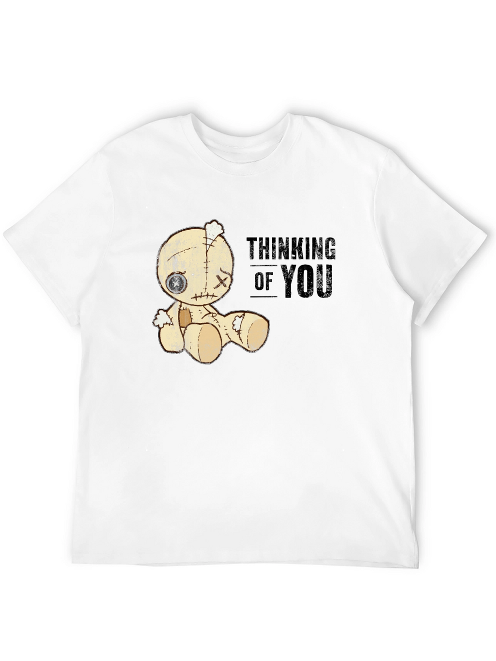 Thinking of You Voodoo Doll Graphic T-Shirt