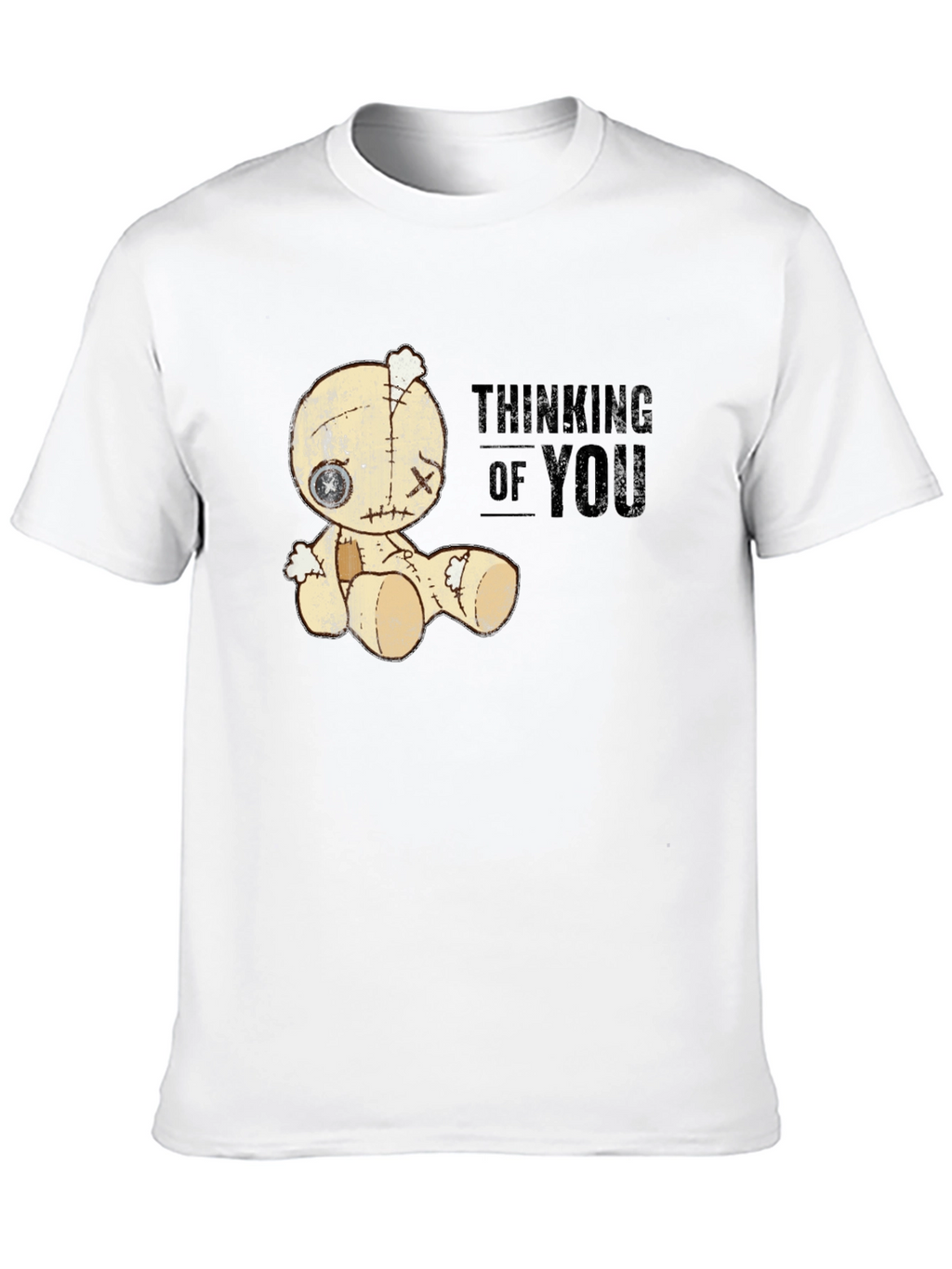 Thinking of You Voodoo Doll Graphic T-Shirt
