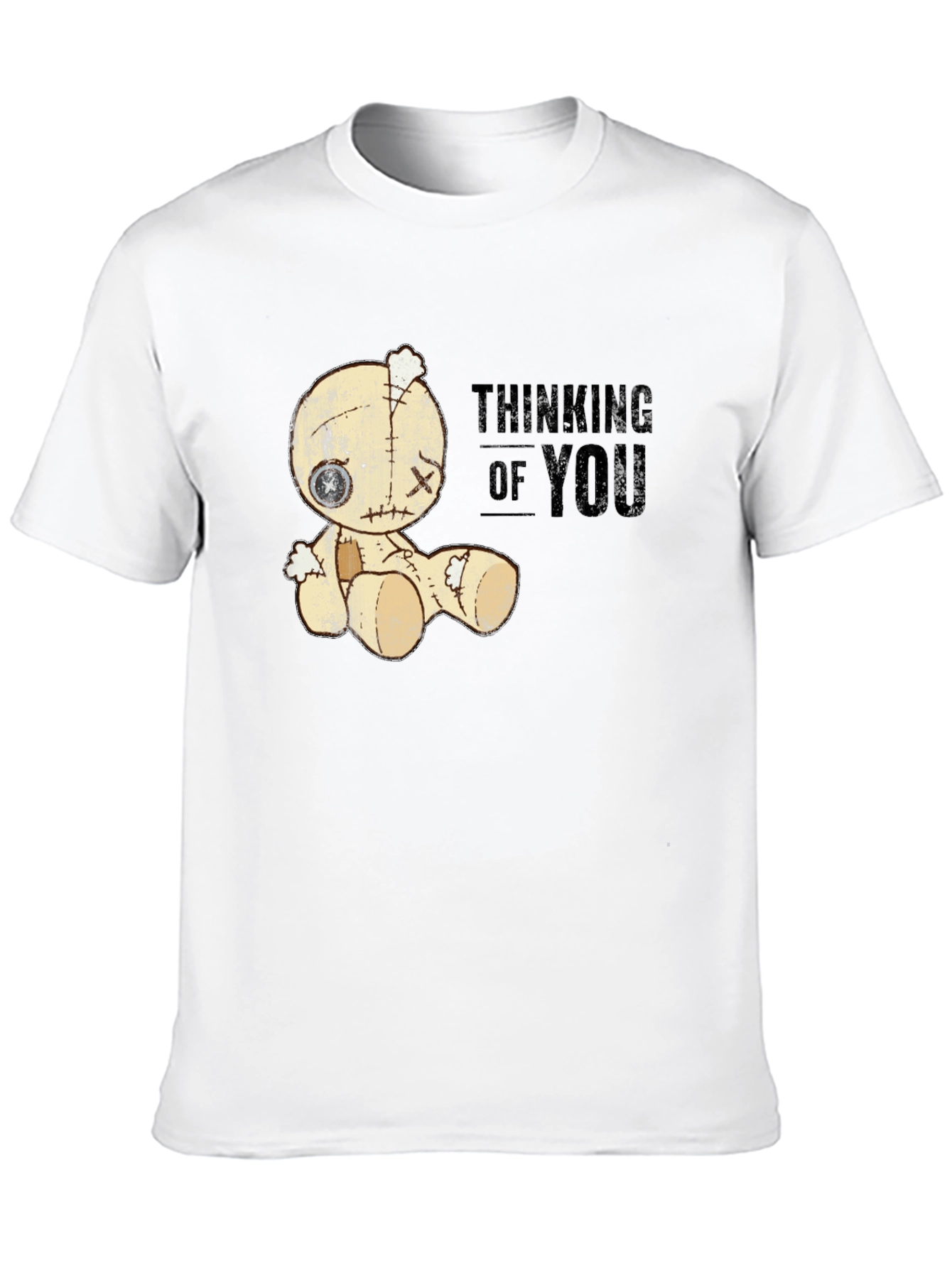 Thinking of You Voodoo Doll Graphic T-Shirt