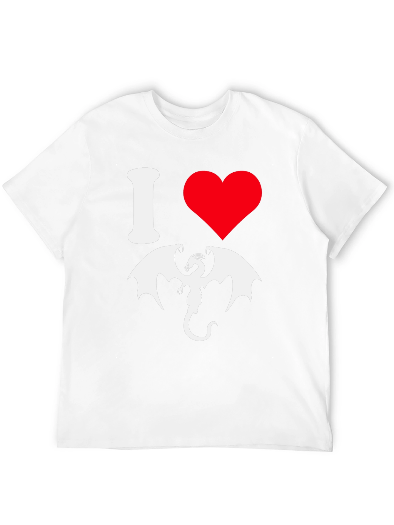 I Heart Dragons Graphic Tee