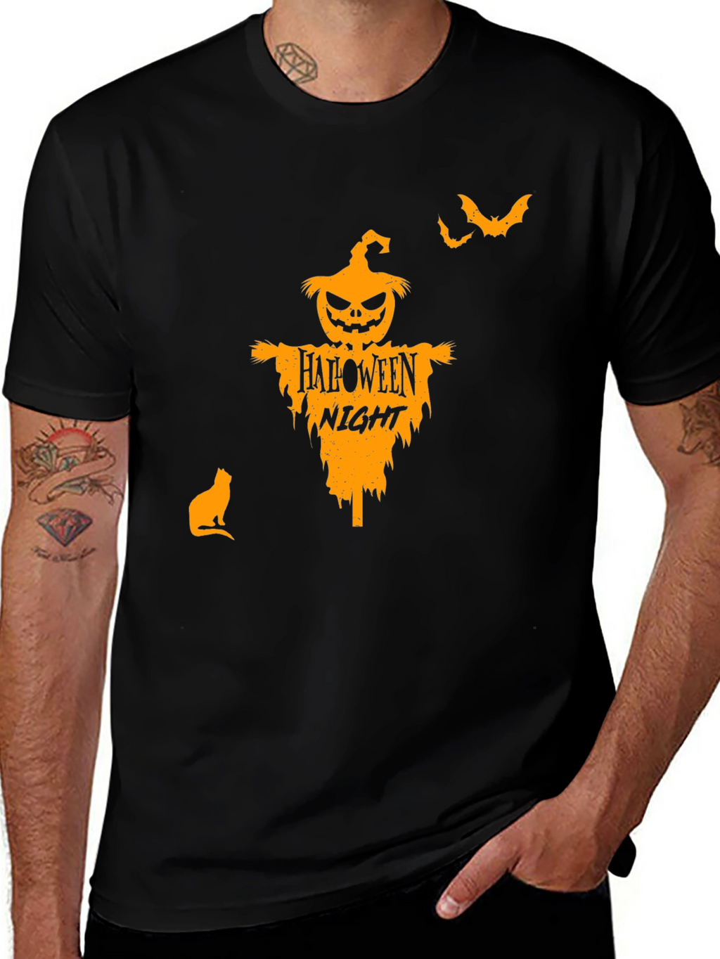 Halloween Night Scarecrow T-Shirt