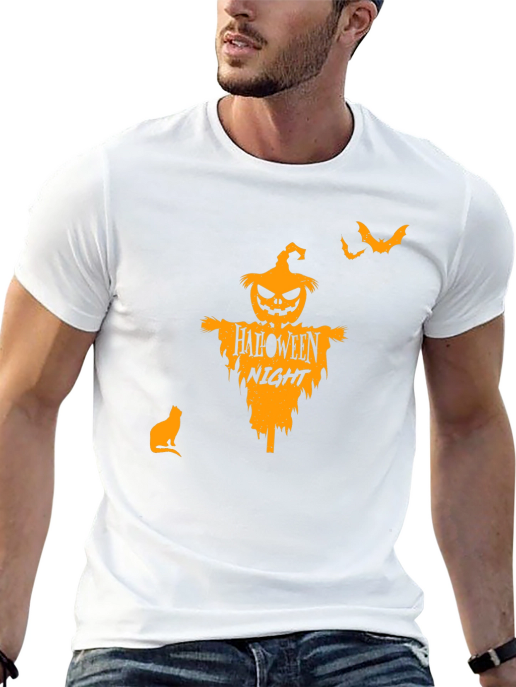 Halloween Night Scarecrow T-Shirt