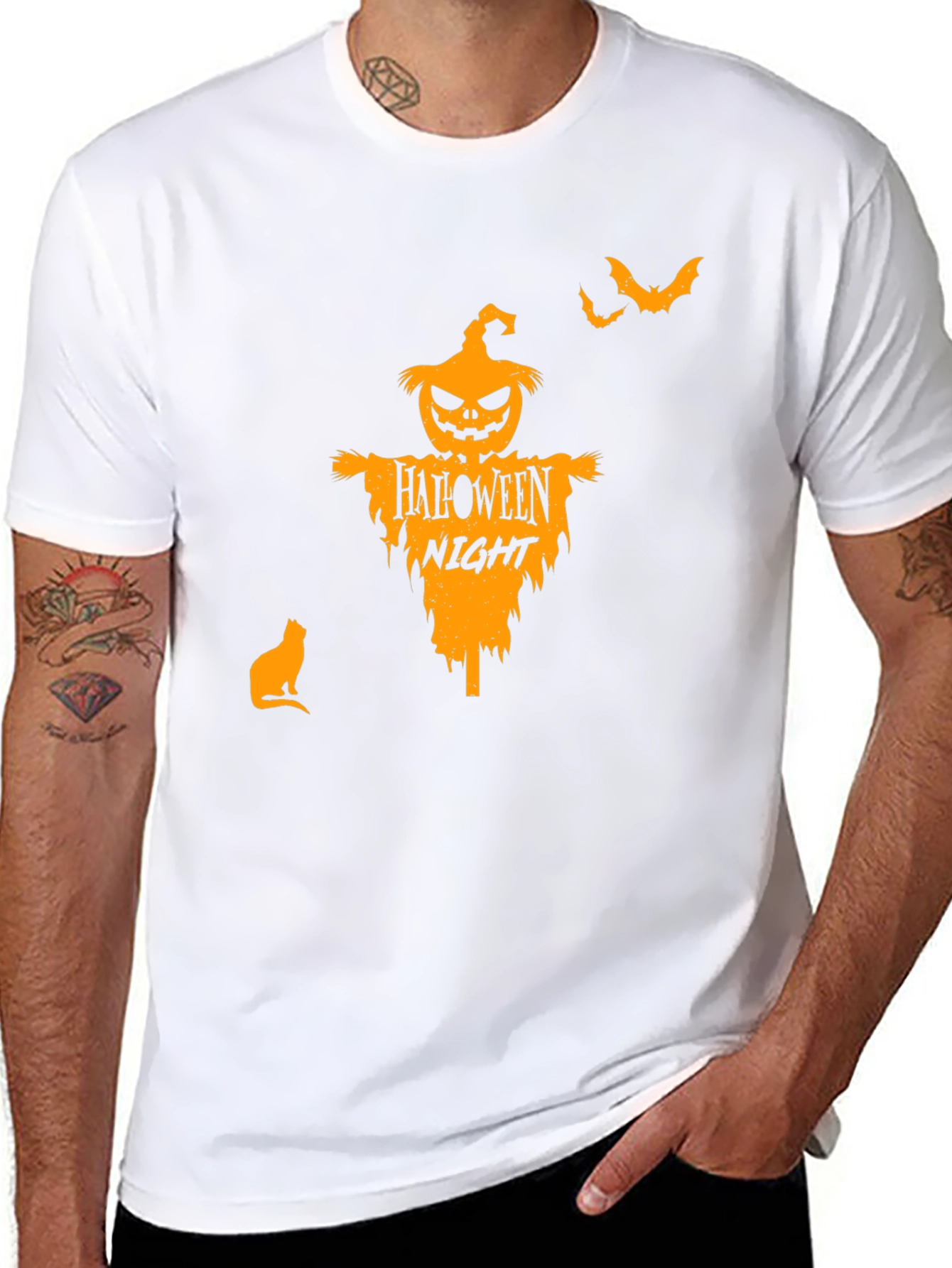 Halloween Night Scarecrow T-Shirt