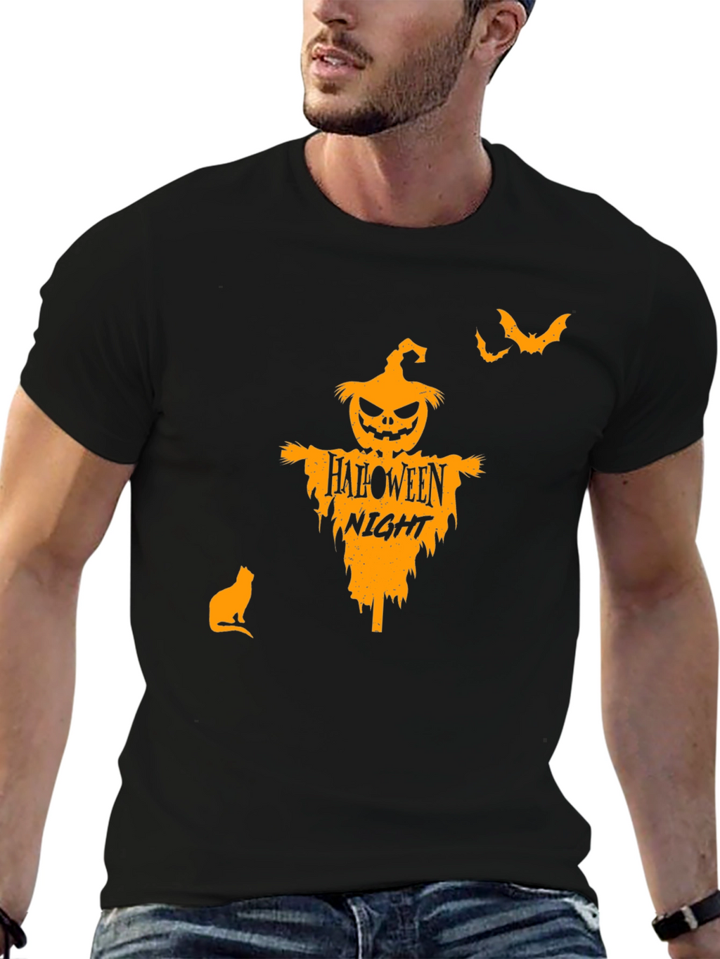 Halloween Night Scarecrow T-Shirt