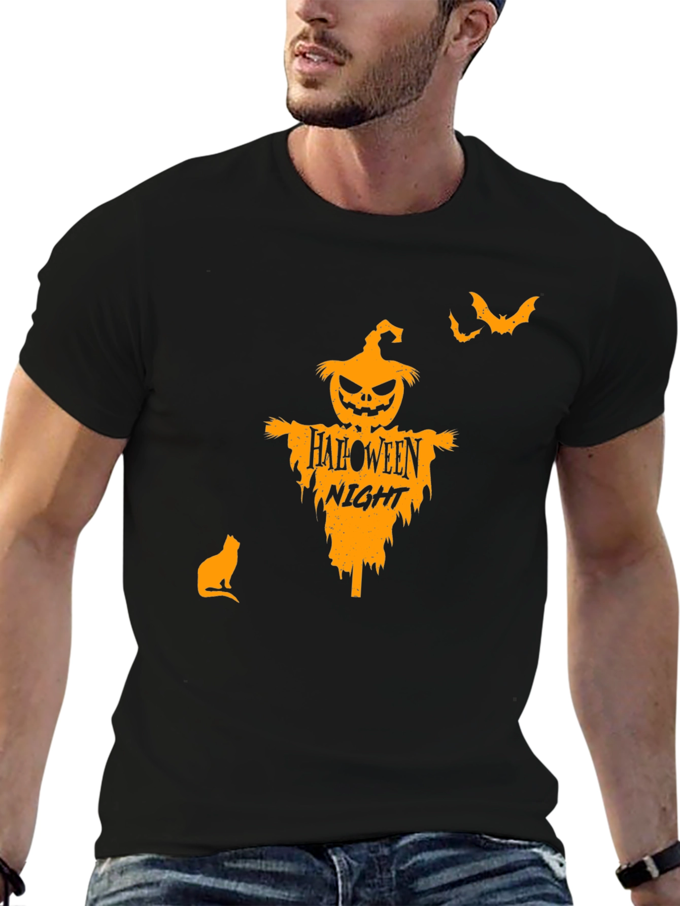 Halloween Night Scarecrow T-Shirt