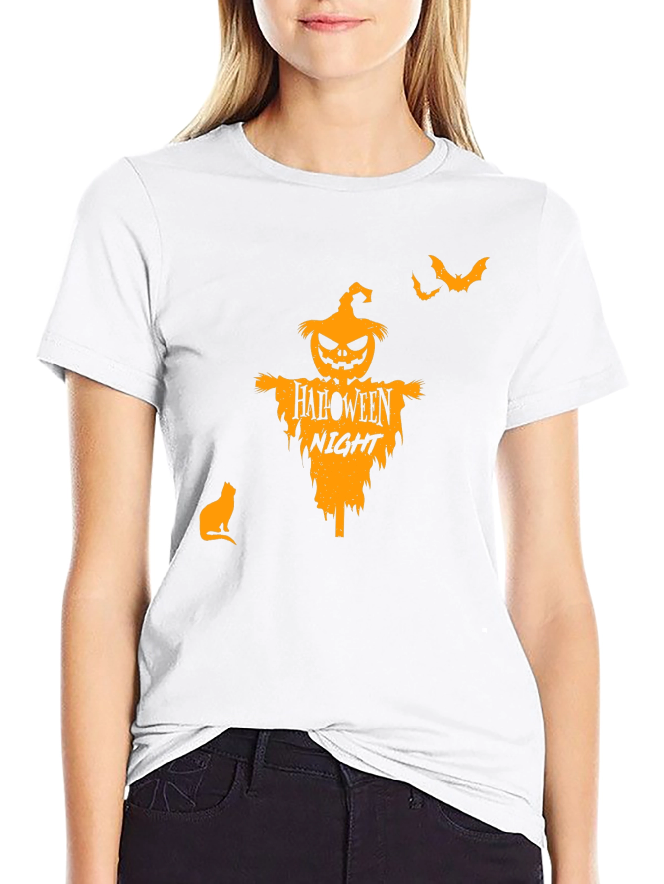 Halloween Night Scarecrow T-Shirt