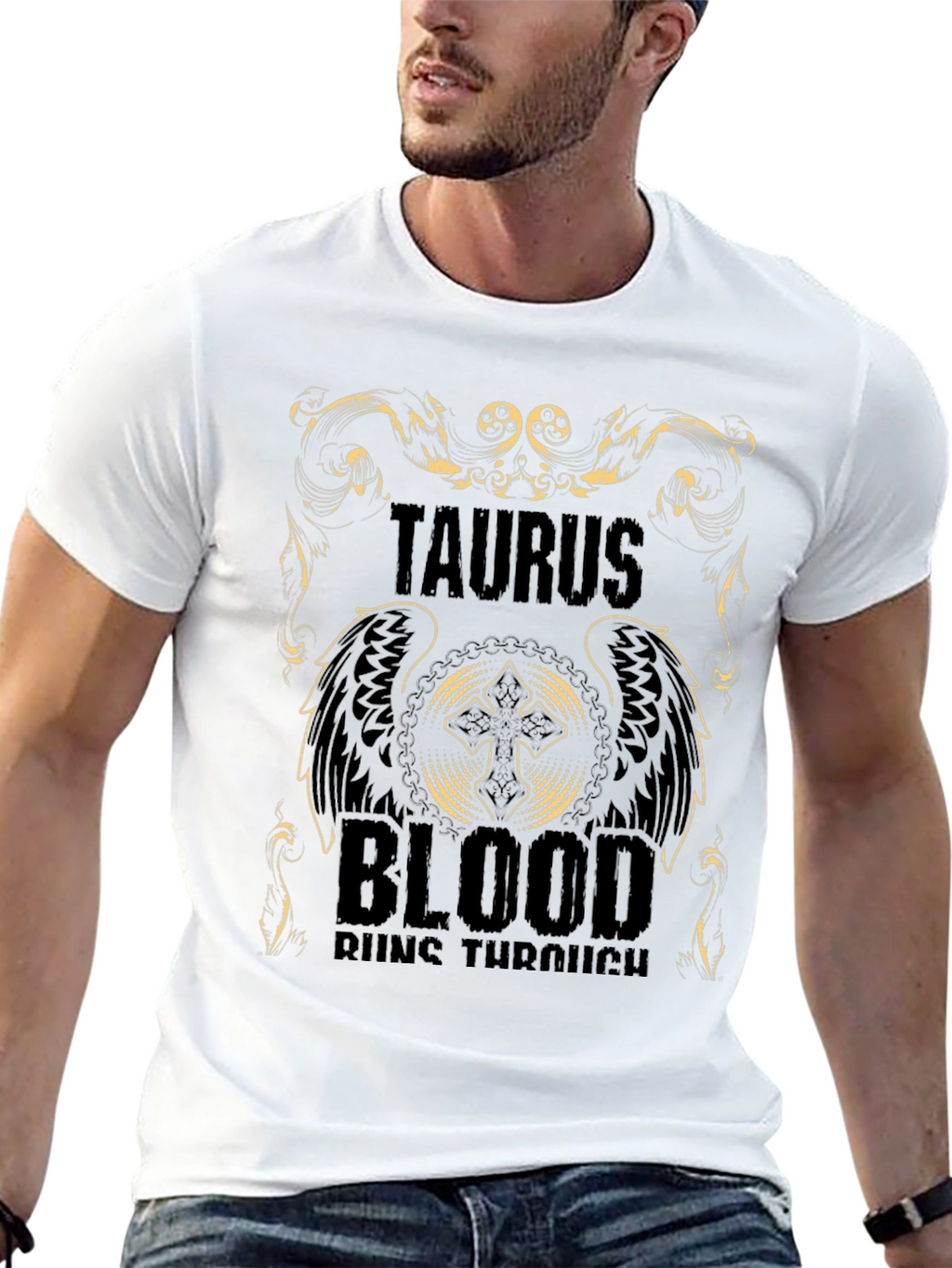 Taurus Blood Graphic Tee - Zodiac Pride