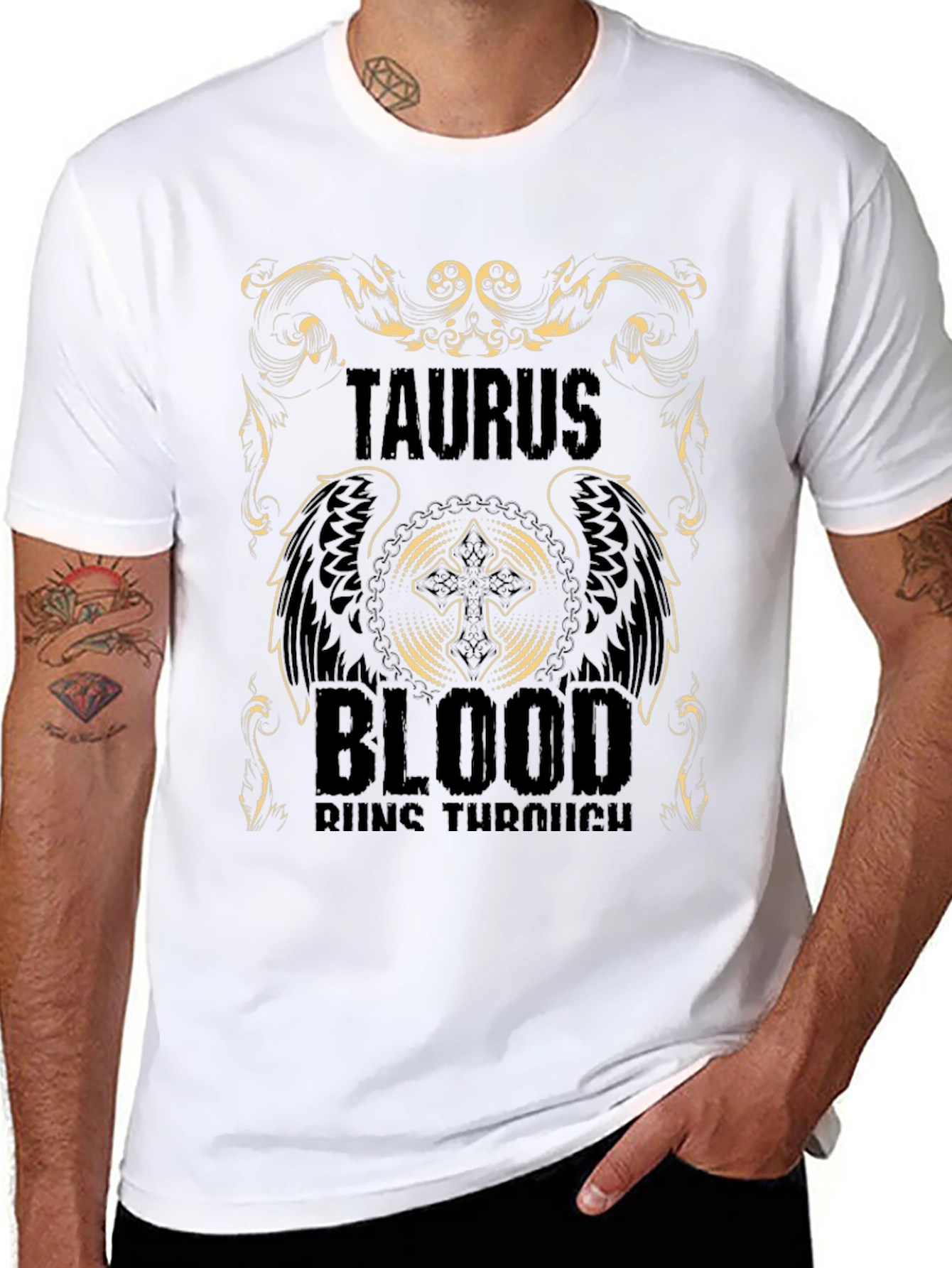 Taurus Blood Graphic Tee - Zodiac Pride
