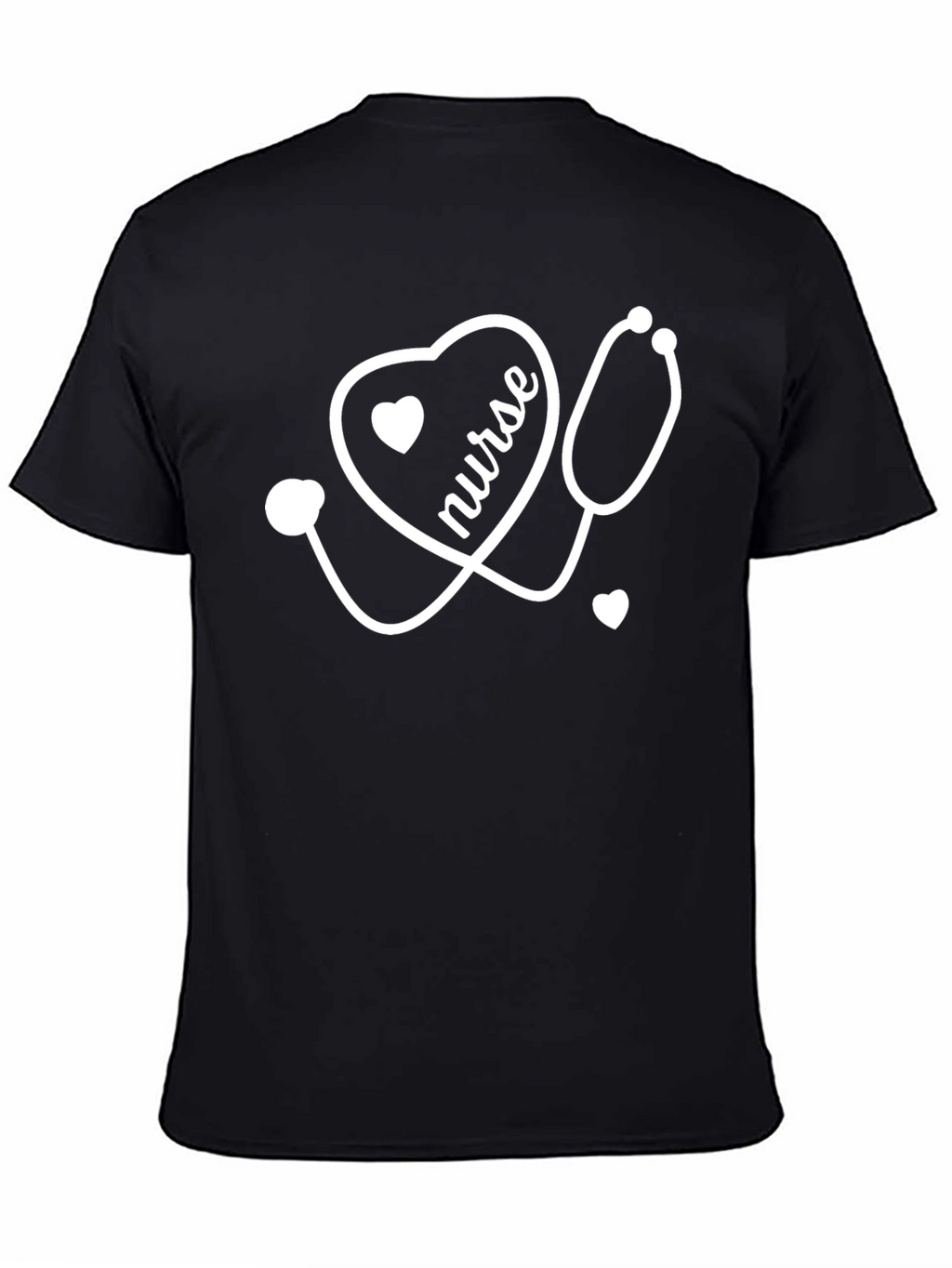 Nurse Stethoscope Heart T-Shirt - Medical Apparel