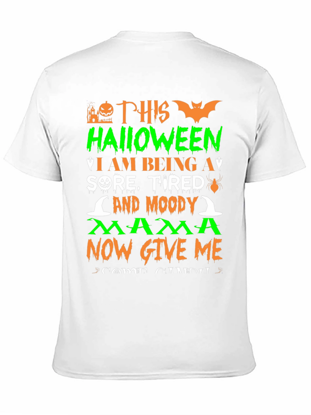 Halloween Mama Graphic T-Shirt