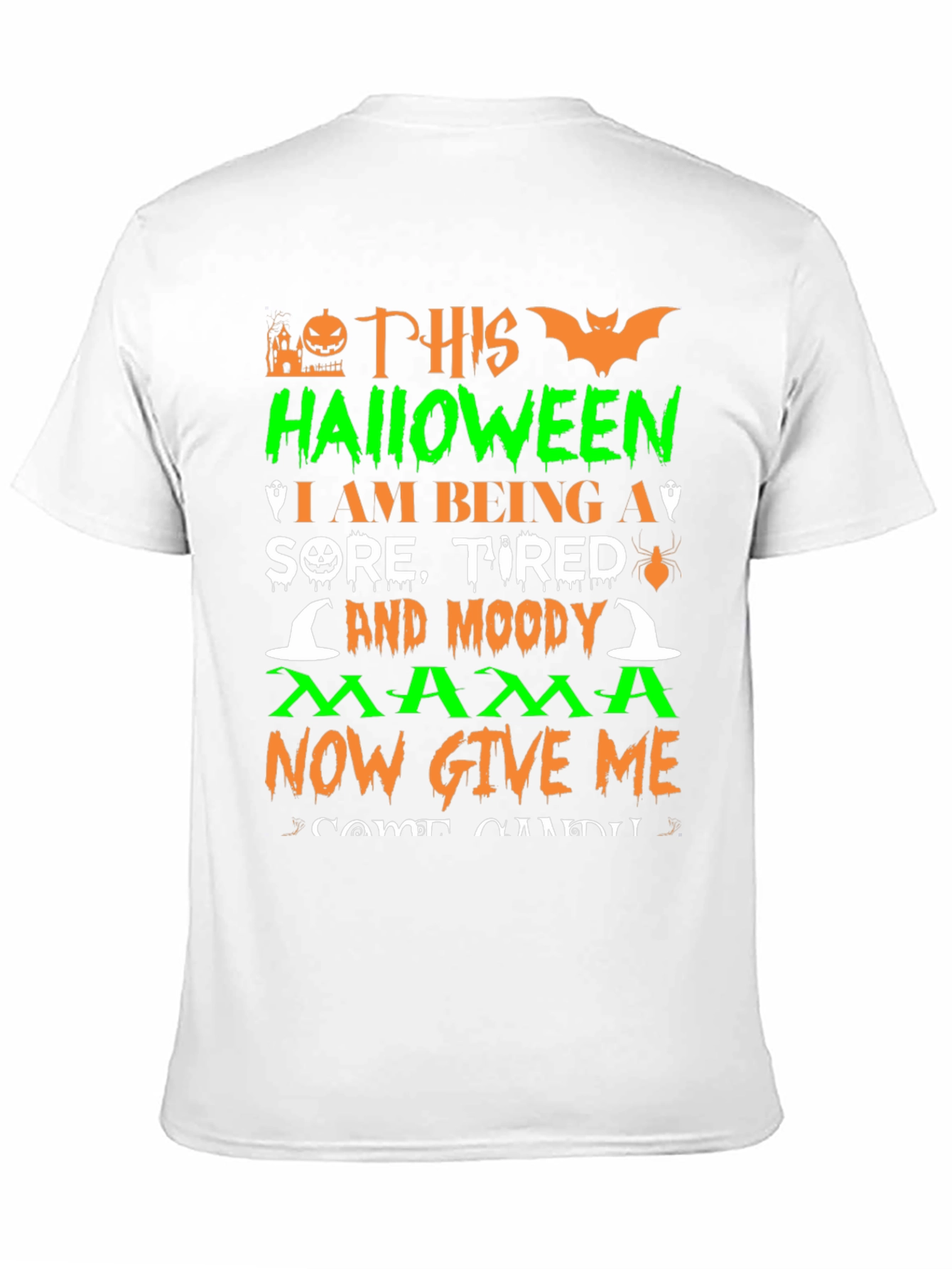 Halloween Mama Graphic T-Shirt