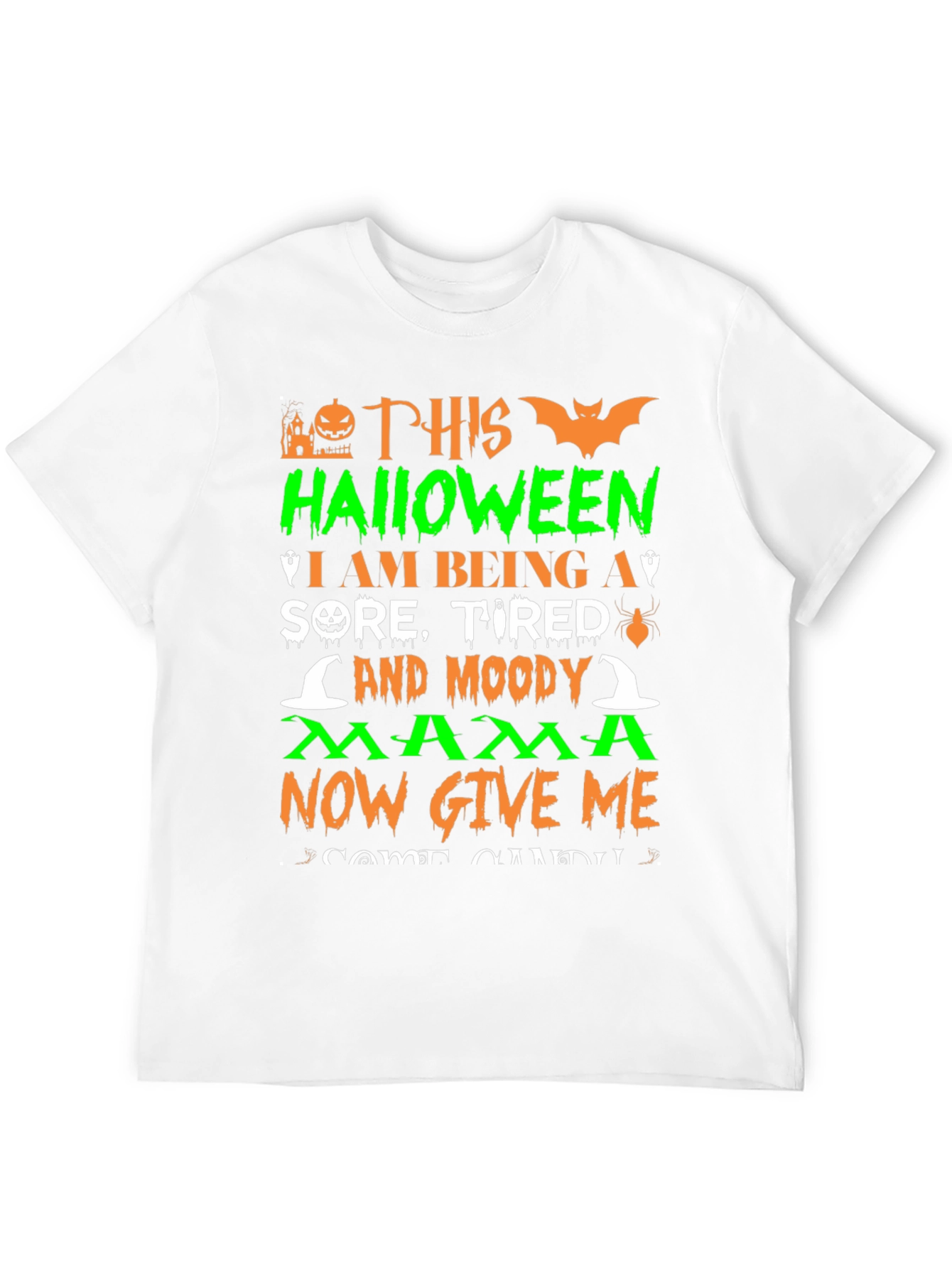 Halloween Mama Graphic T-Shirt