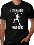 I Can Handle Those Jugs T-Shirt Climbing Black