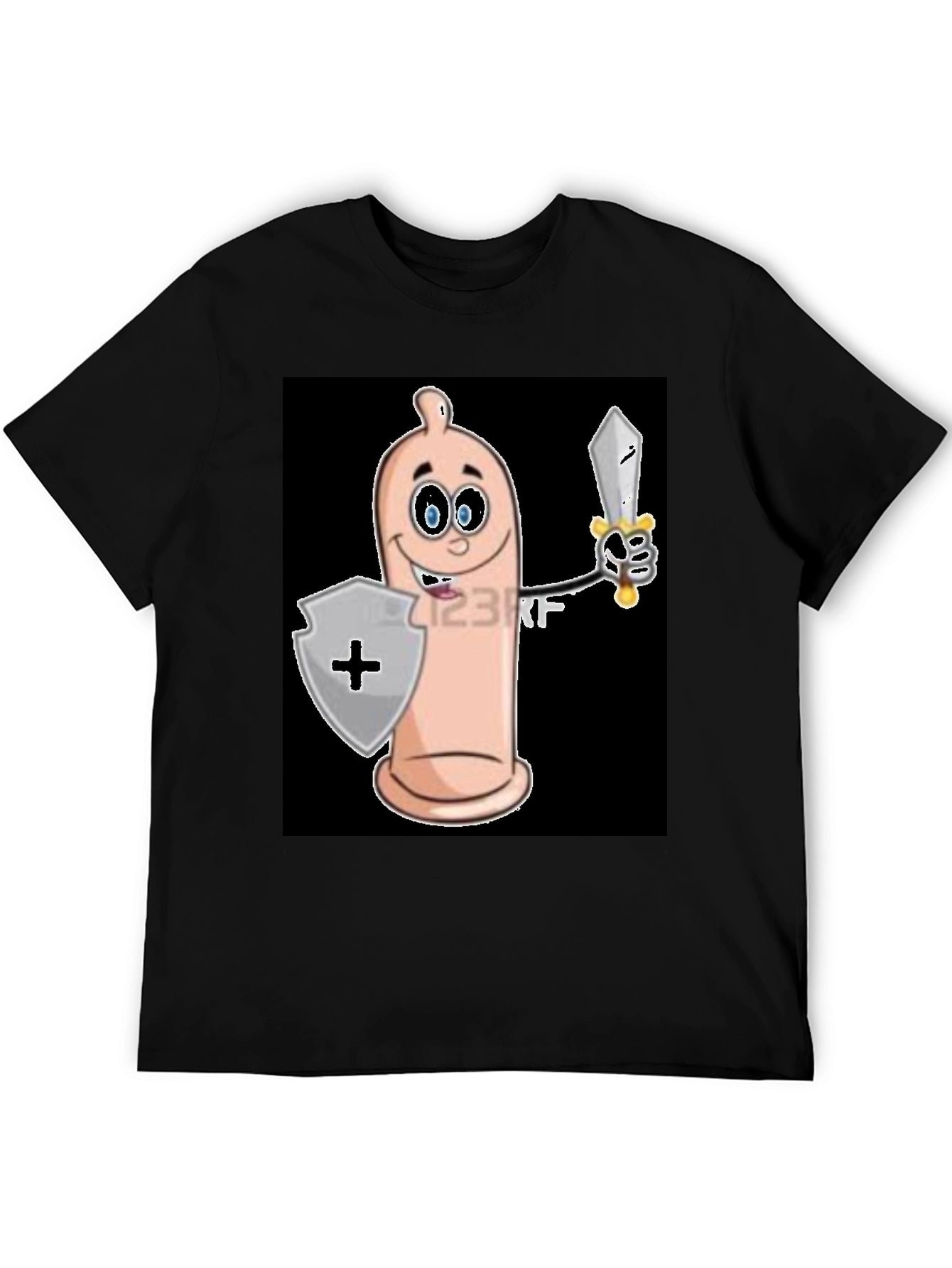Condom Warrior T-Shirt - Protect Yourself!