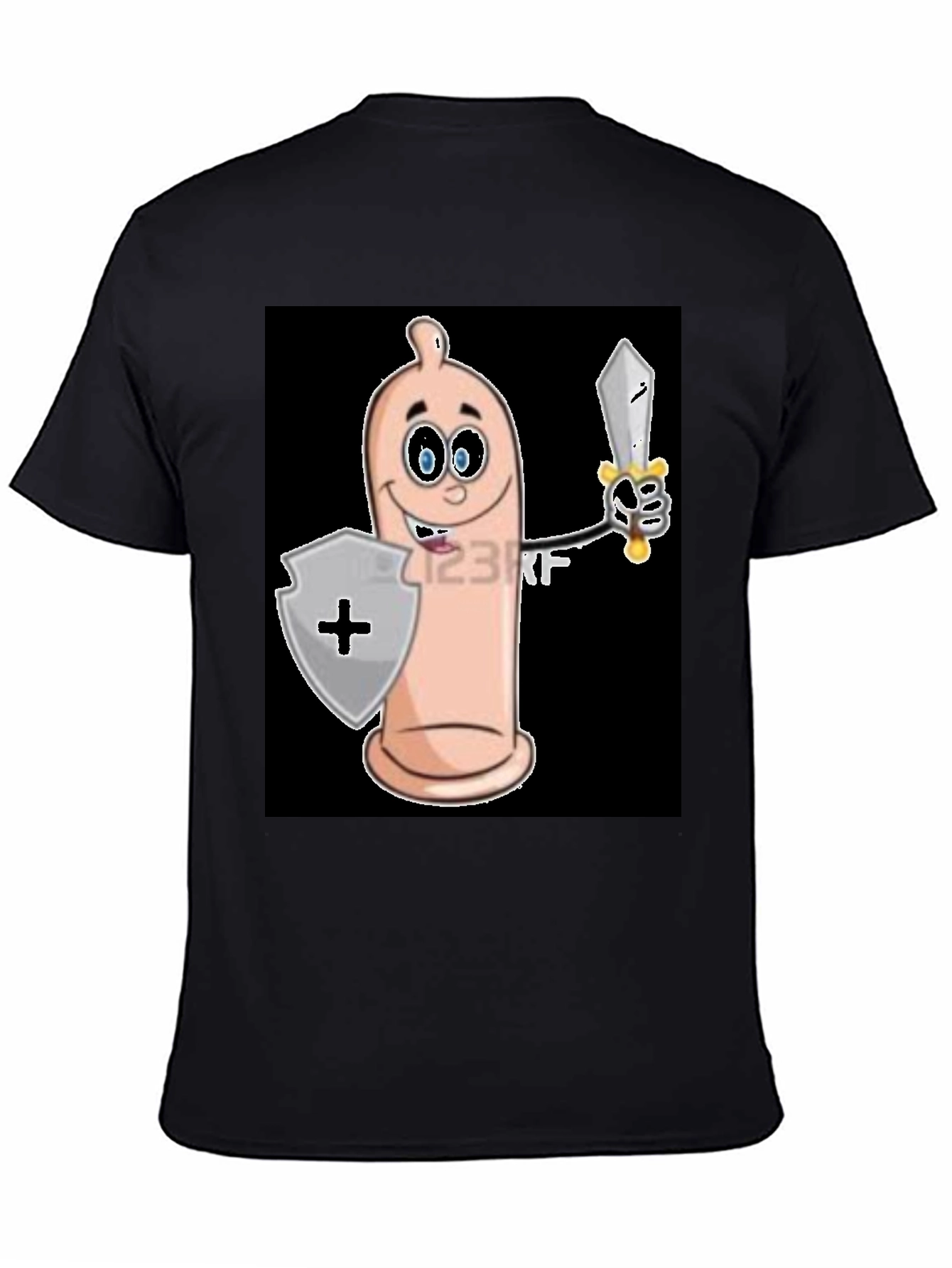 Condom Warrior T-Shirt - Protect Yourself!