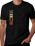 Eat Sleep Pottery Repeat Graphic Tee