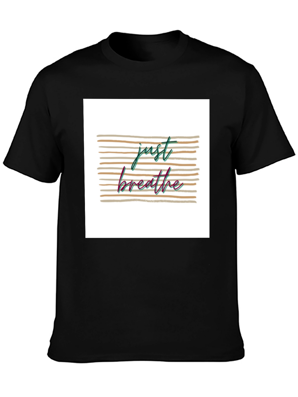Just Breathe Graphic T-Shirt - Relaxed Fit