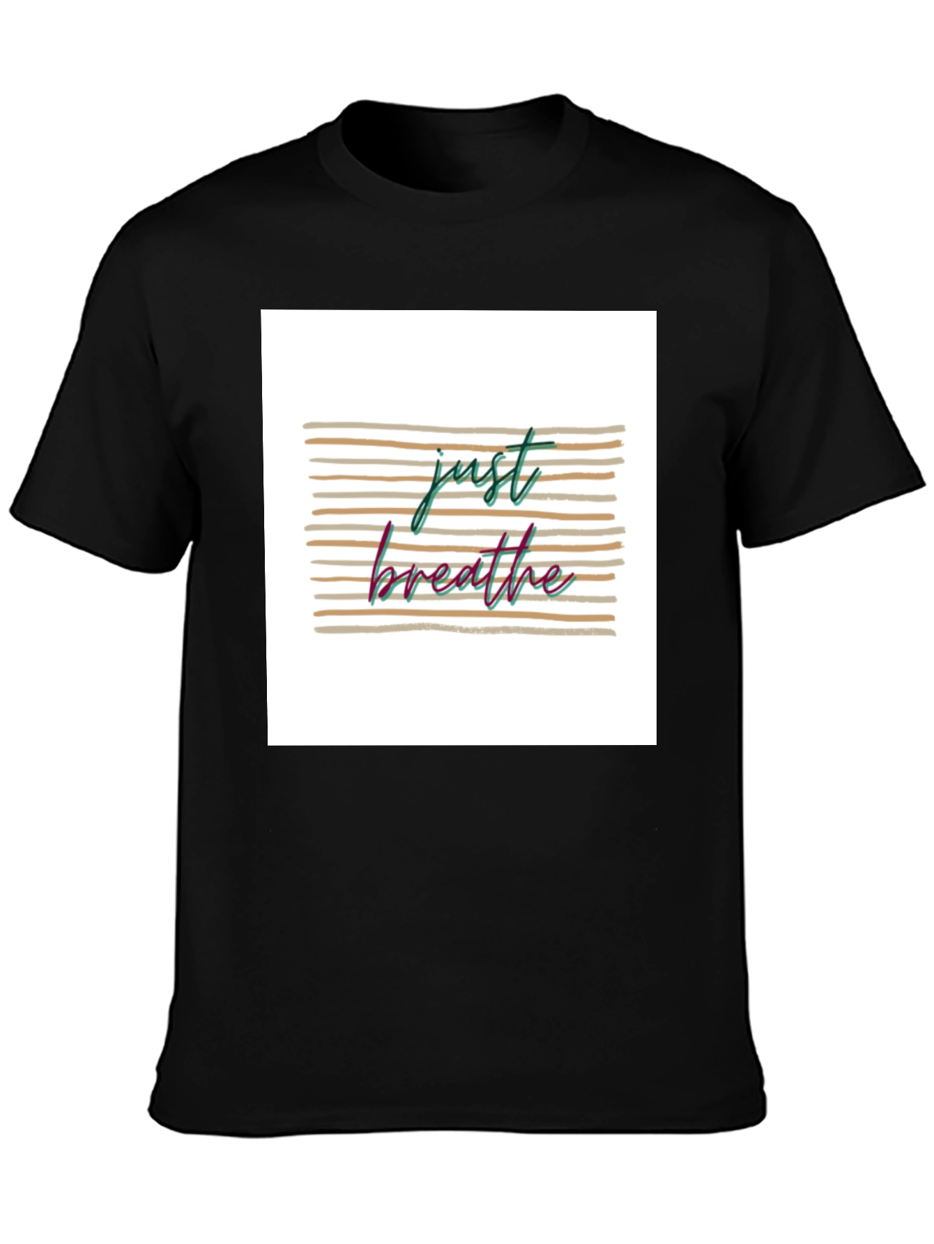 Just Breathe Graphic T-Shirt - Relaxed Fit