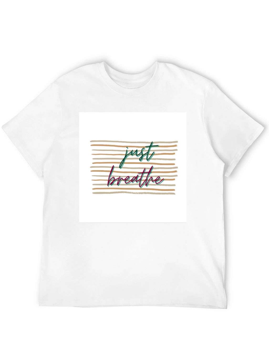 Just Breathe Graphic T-Shirt - Relaxed Fit