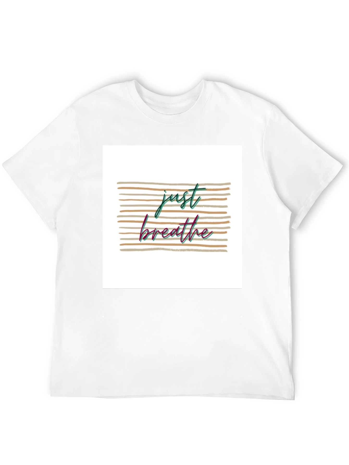 Just Breathe Graphic T-Shirt - Relaxed Fit