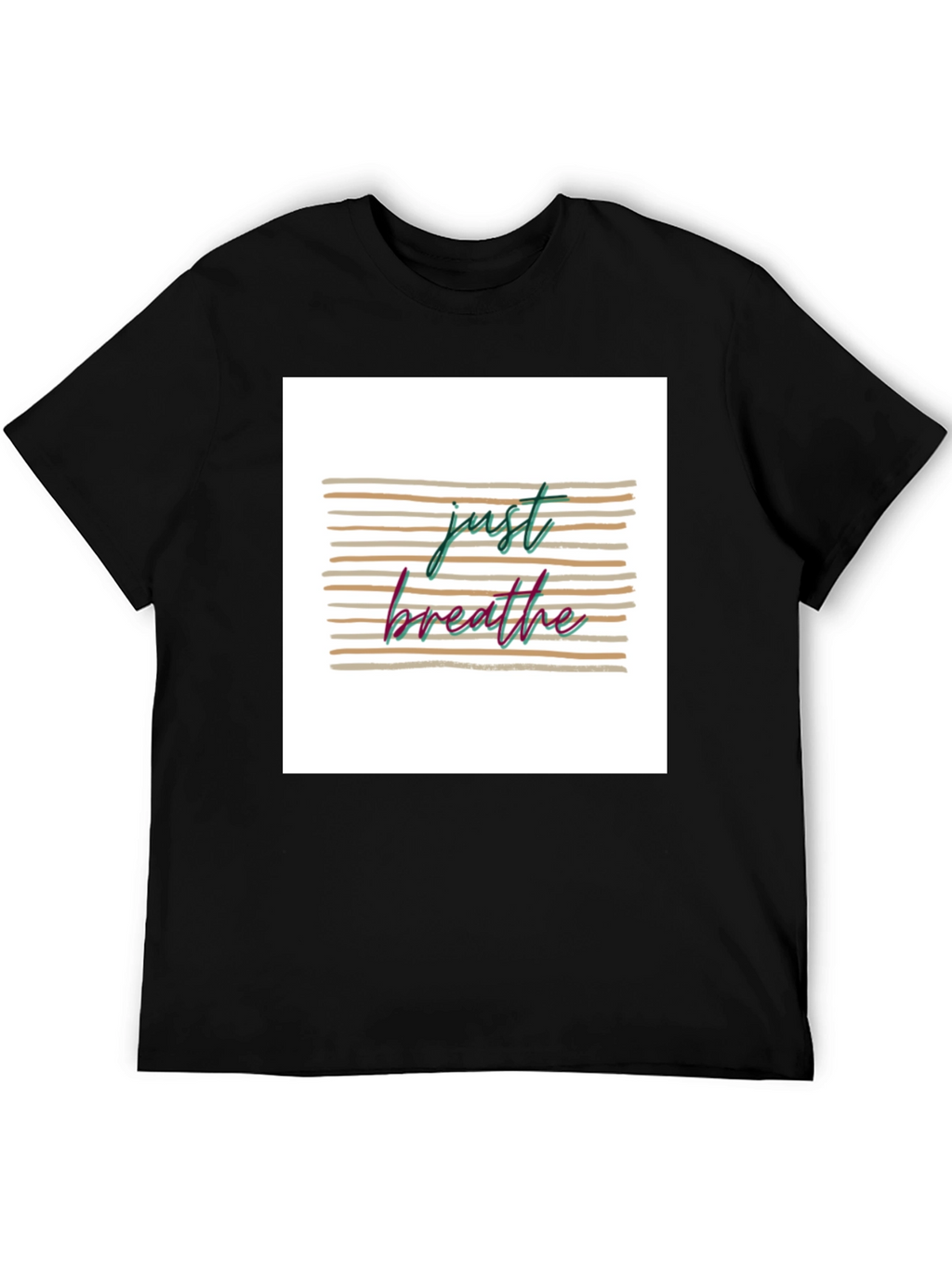 Just Breathe Graphic T-Shirt - Relaxed Fit