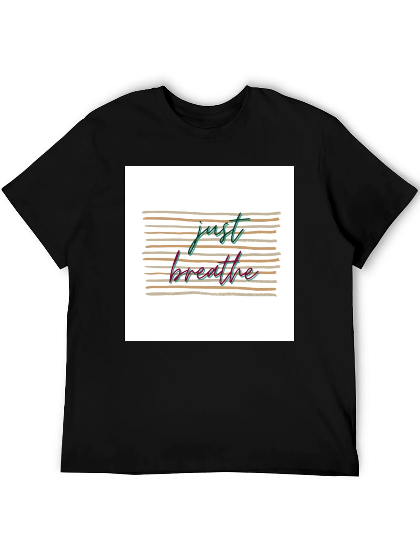 Just Breathe Graphic T-Shirt - Relaxed Fit