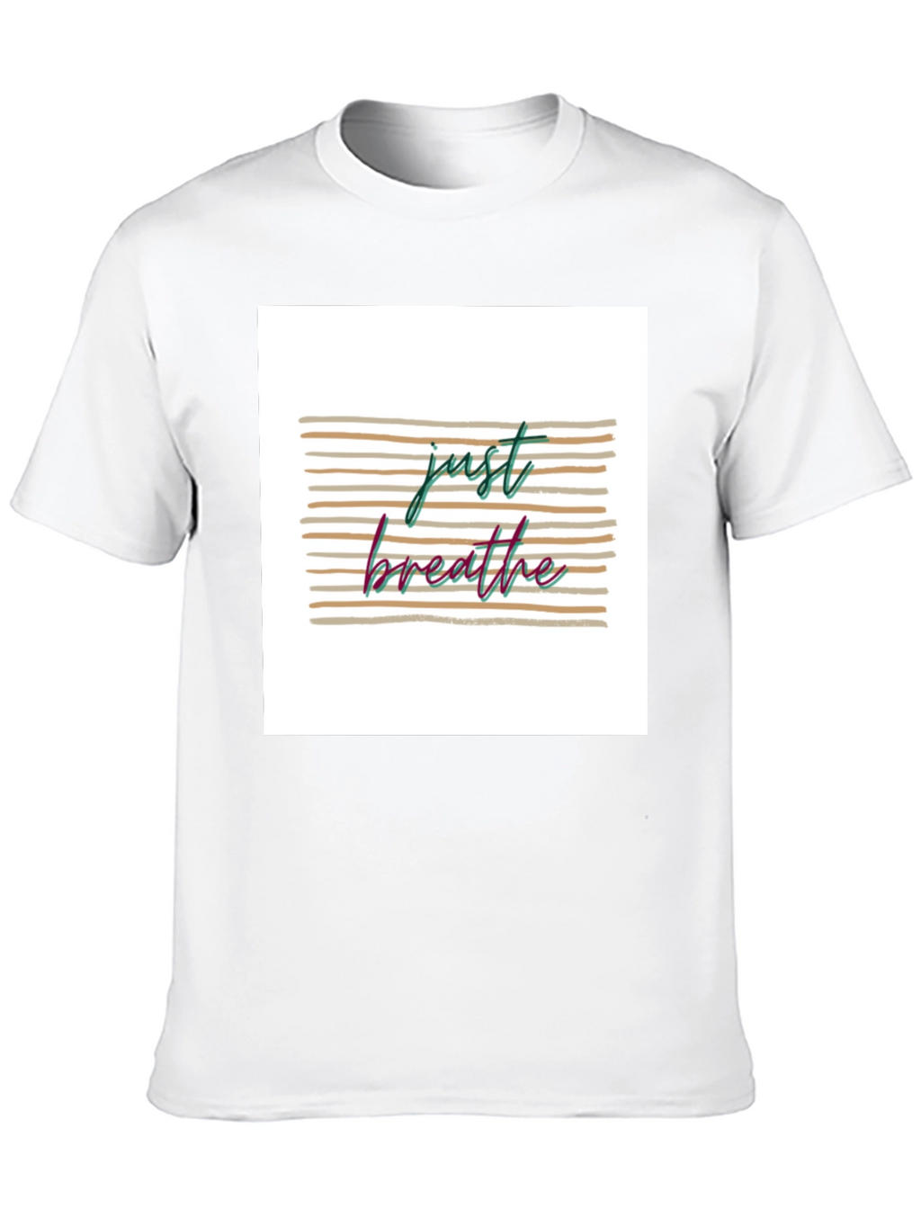 Just Breathe Graphic T-Shirt - Relaxed Fit