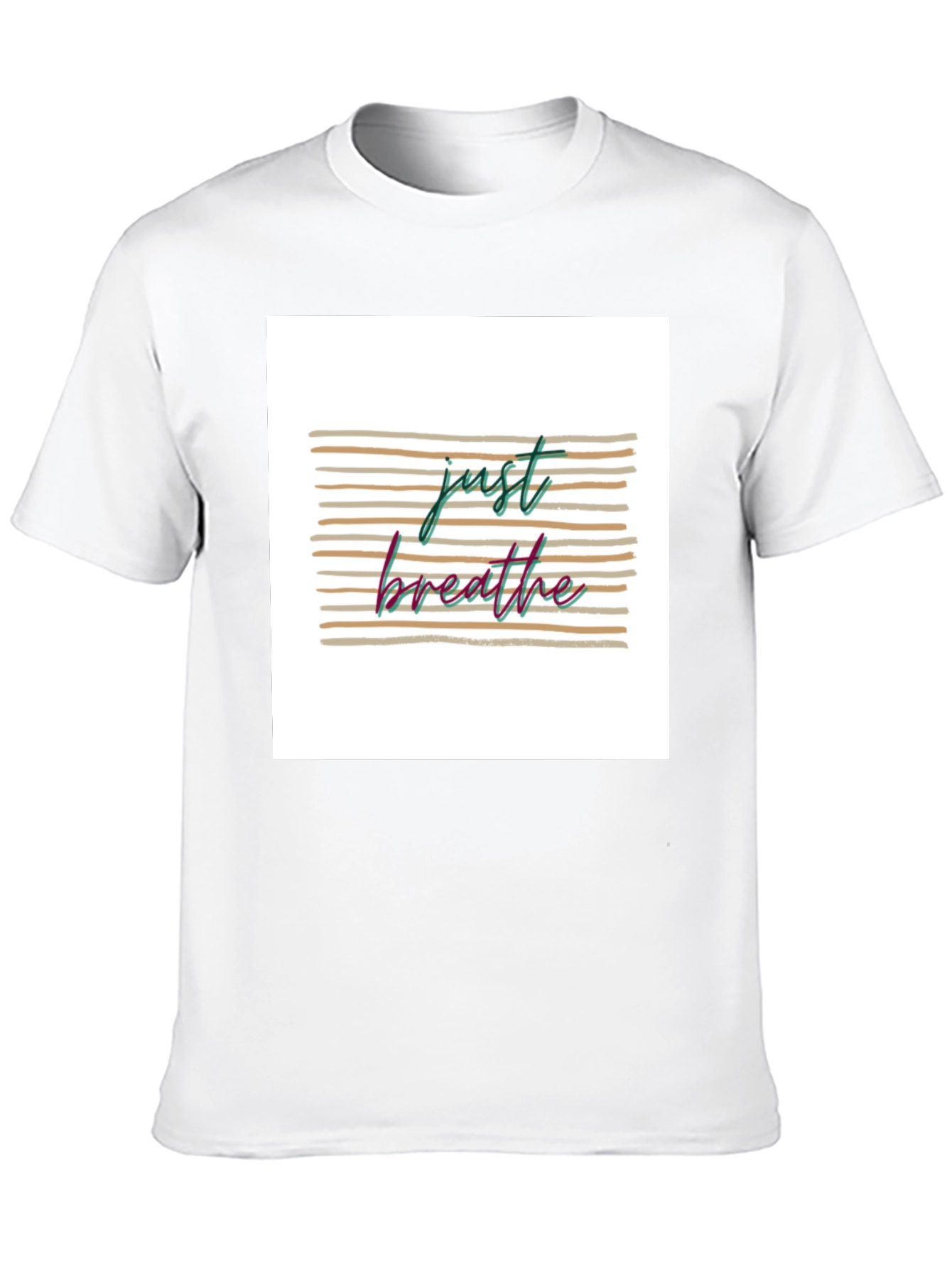 Just Breathe Graphic T-Shirt - Relaxed Fit