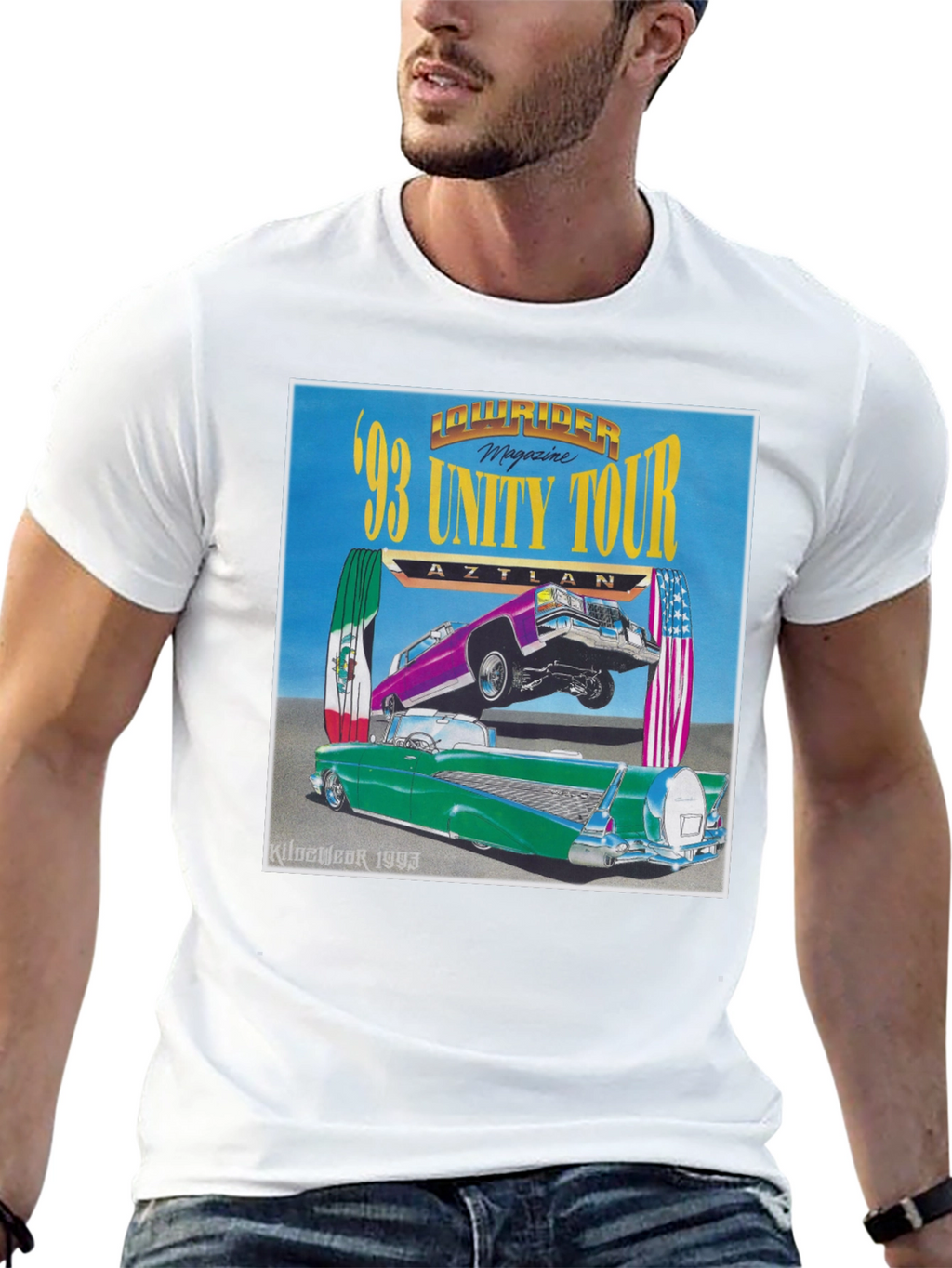 Lowrider 93 Unity Tour Black T-Shirt