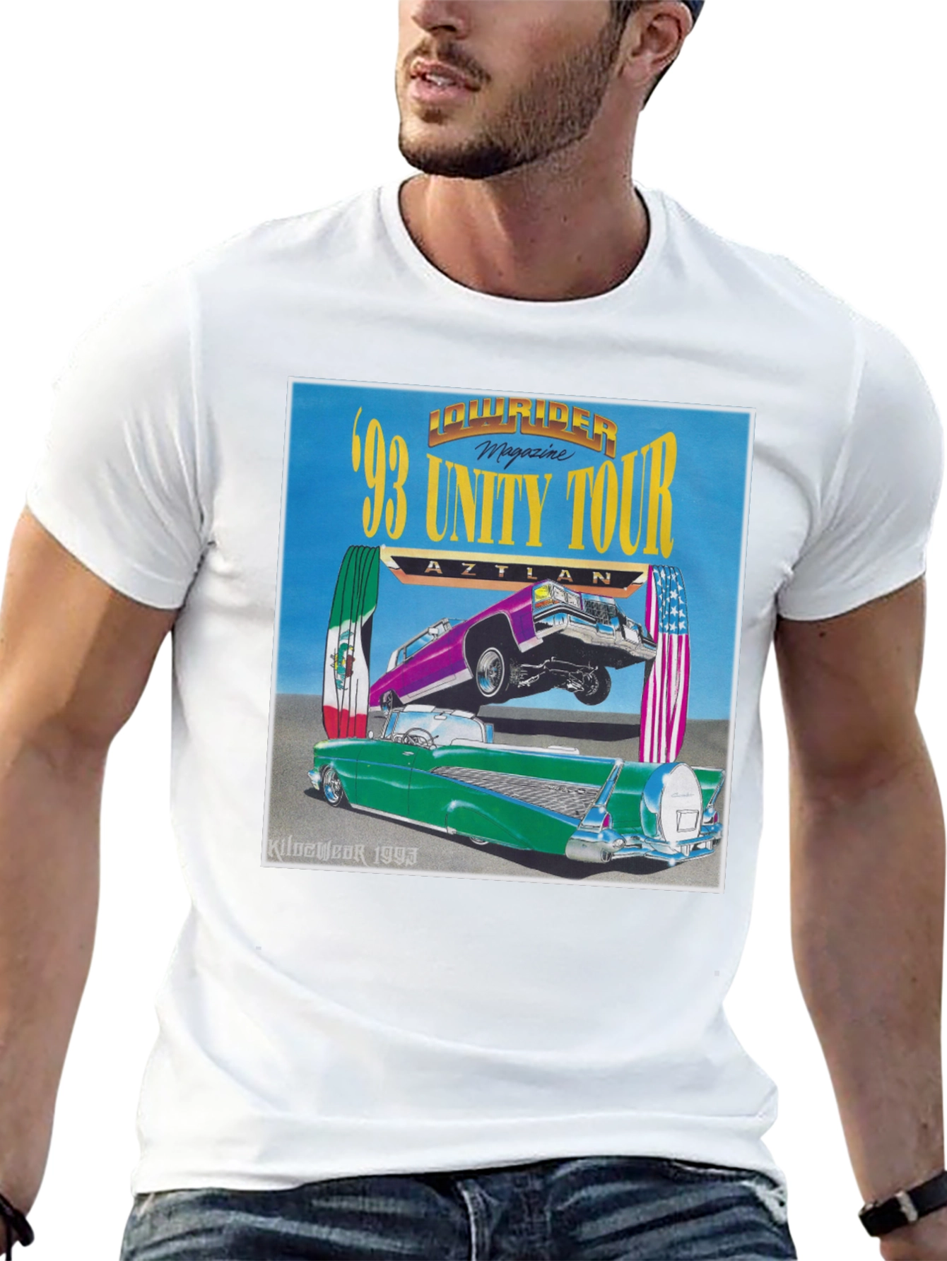 Lowrider 93 Unity Tour Black T-Shirt