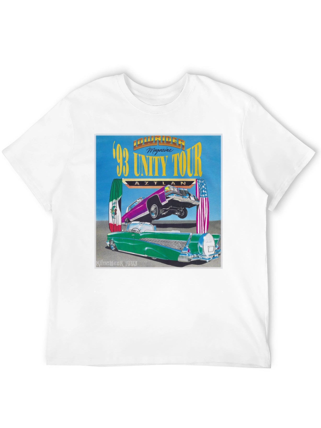 Lowrider 93 Unity Tour Black T-Shirt