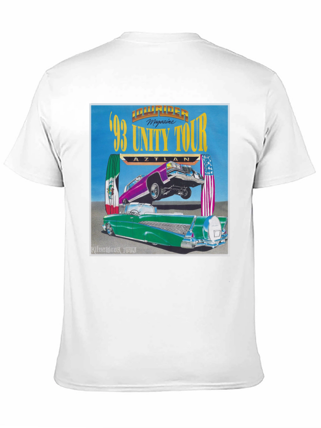 Lowrider 93 Unity Tour Black T-Shirt