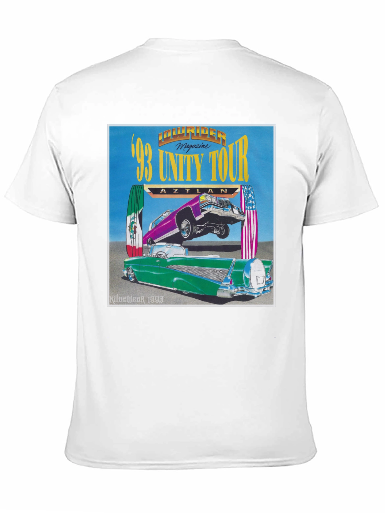 Lowrider 93 Unity Tour Black T-Shirt