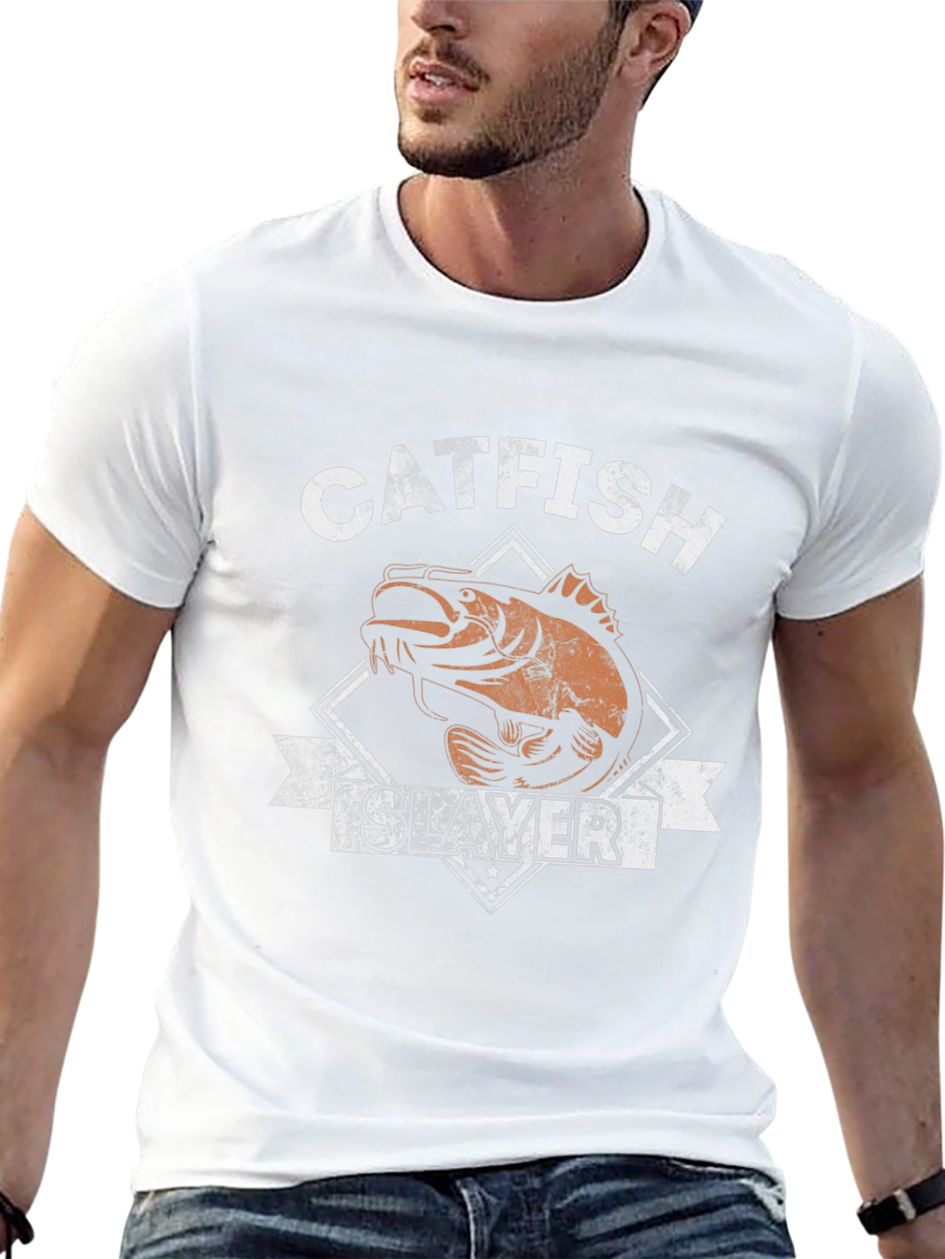 Catfish Slayer Graphic T-Shirt