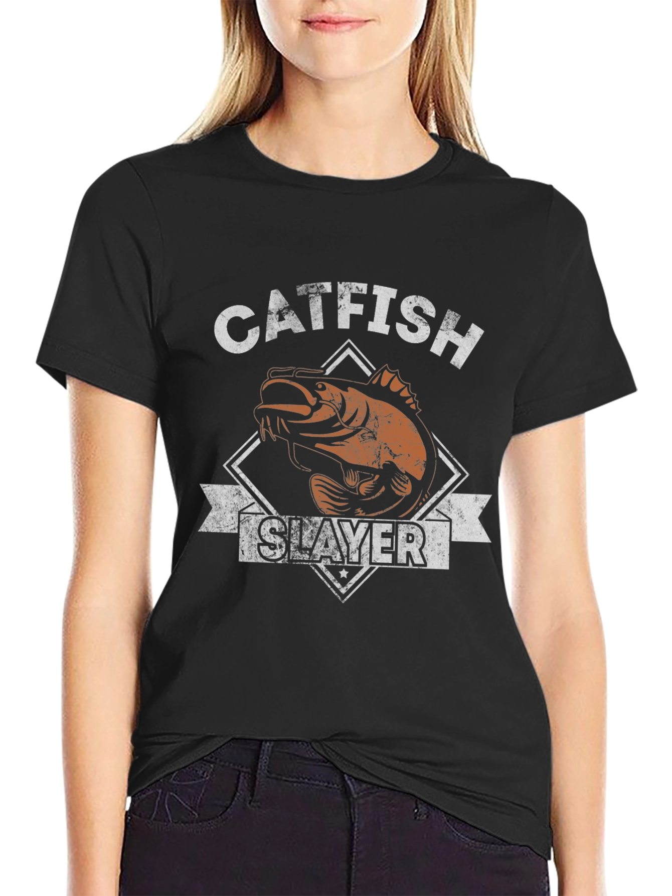 Catfish Slayer Graphic T-Shirt