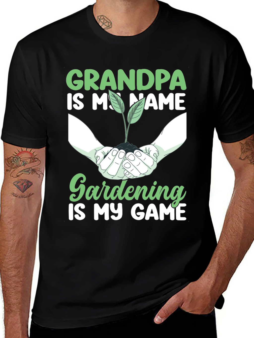 Grandpa Gardening T-Shirt - Gardener Gift