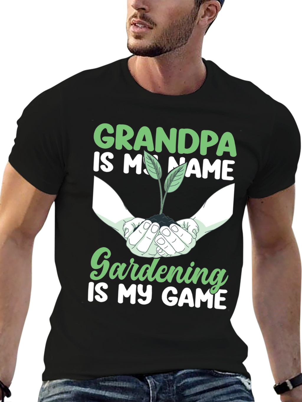Grandpa Gardening T-Shirt - Gardener Gift