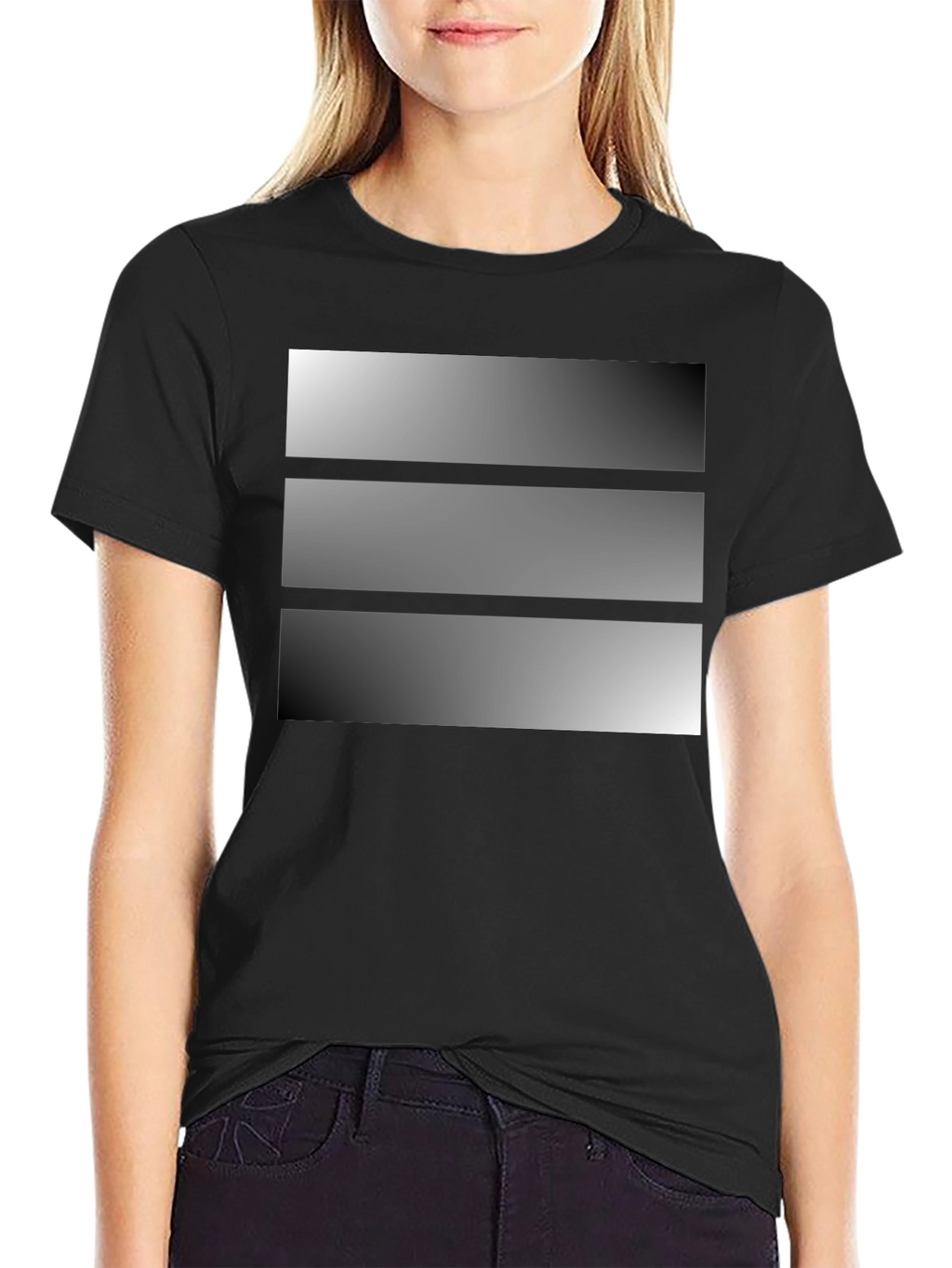 Modern Graphic T-Shirt - Gradient Design