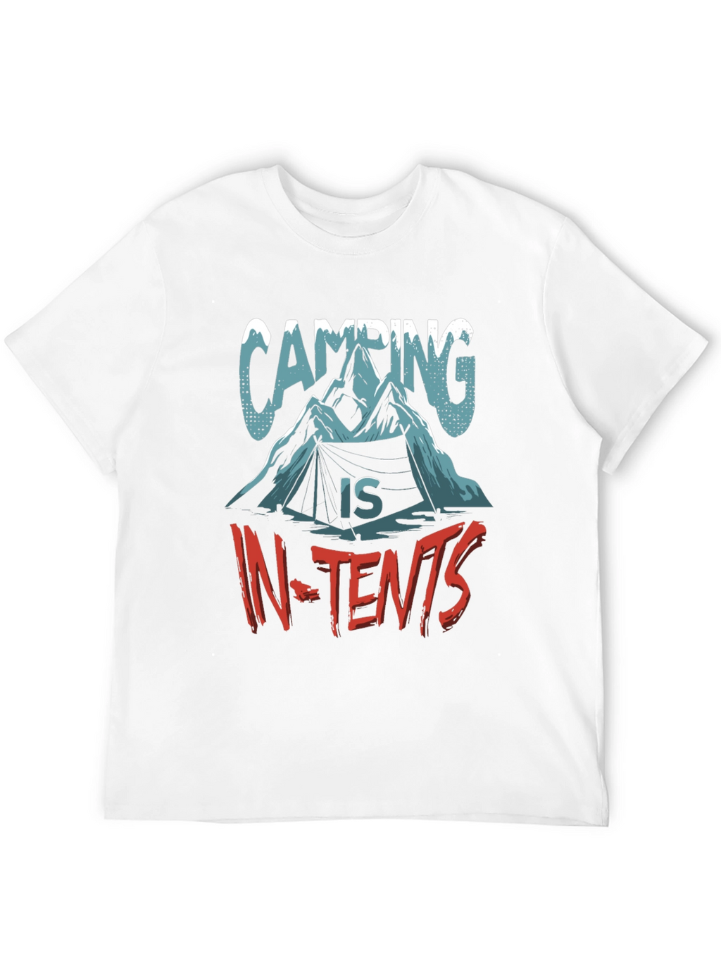 Camping In-Tents Graphic T-Shirt