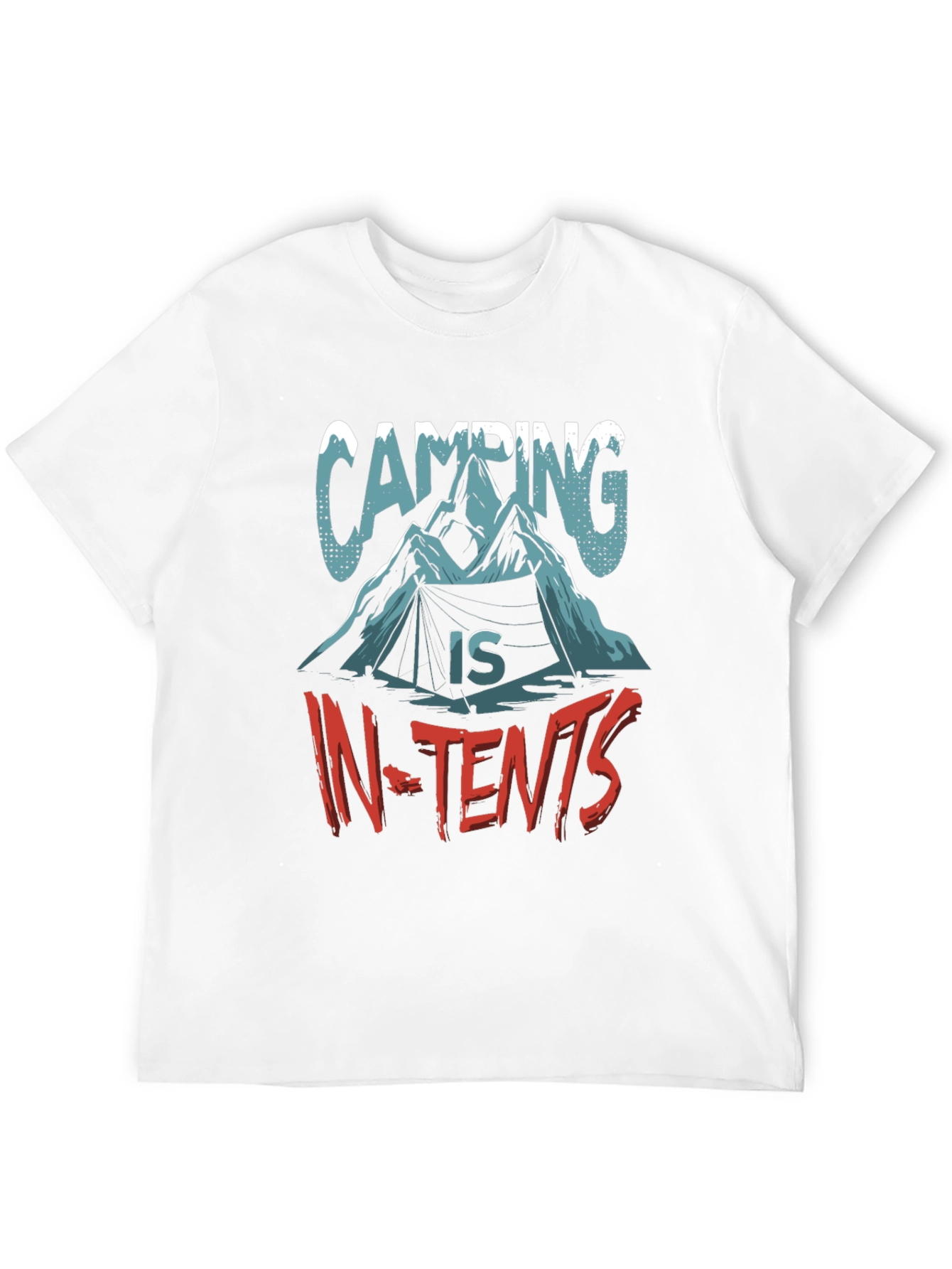 Camping In-Tents Graphic T-Shirt