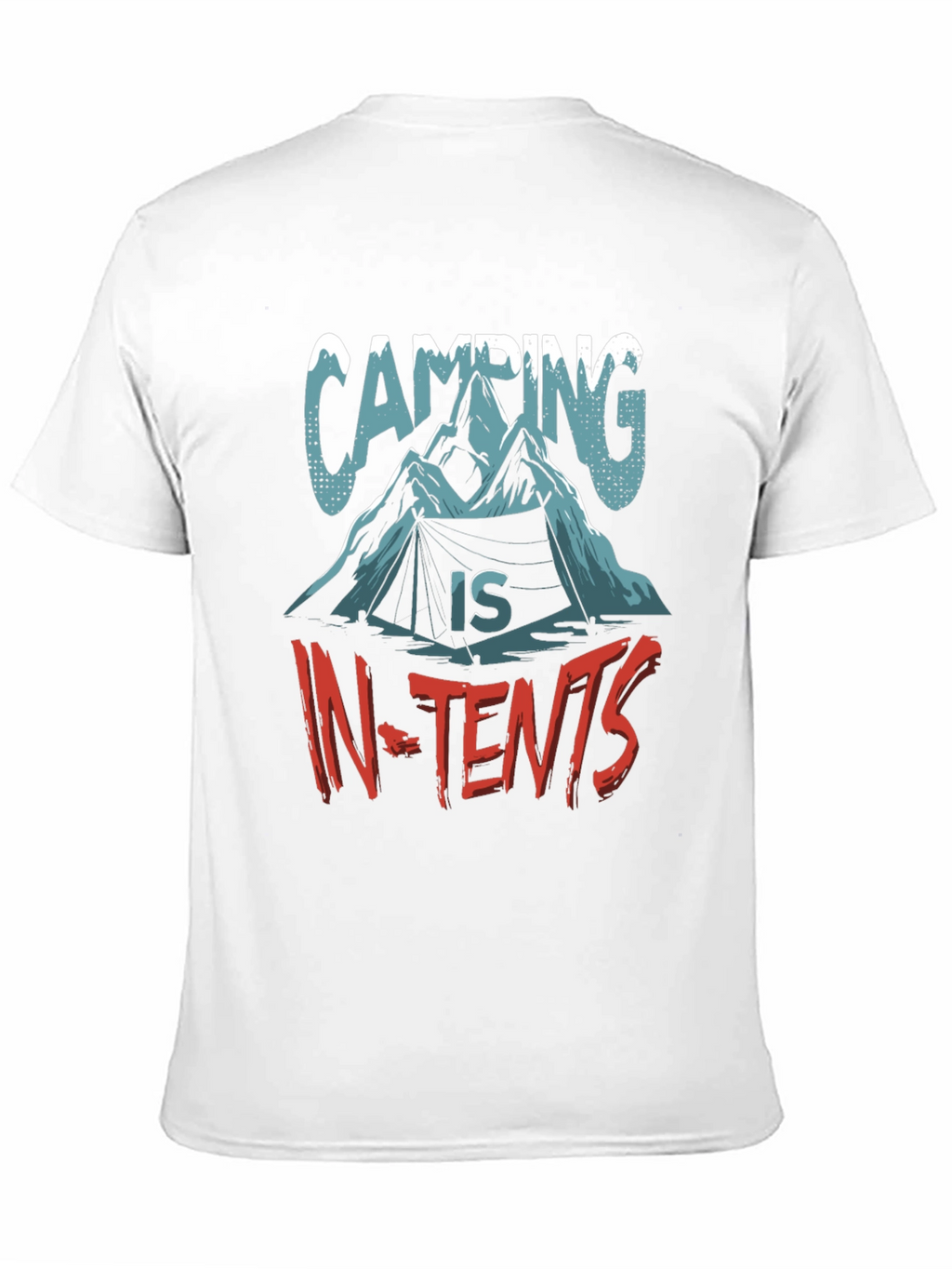 Camping In-Tents Graphic T-Shirt