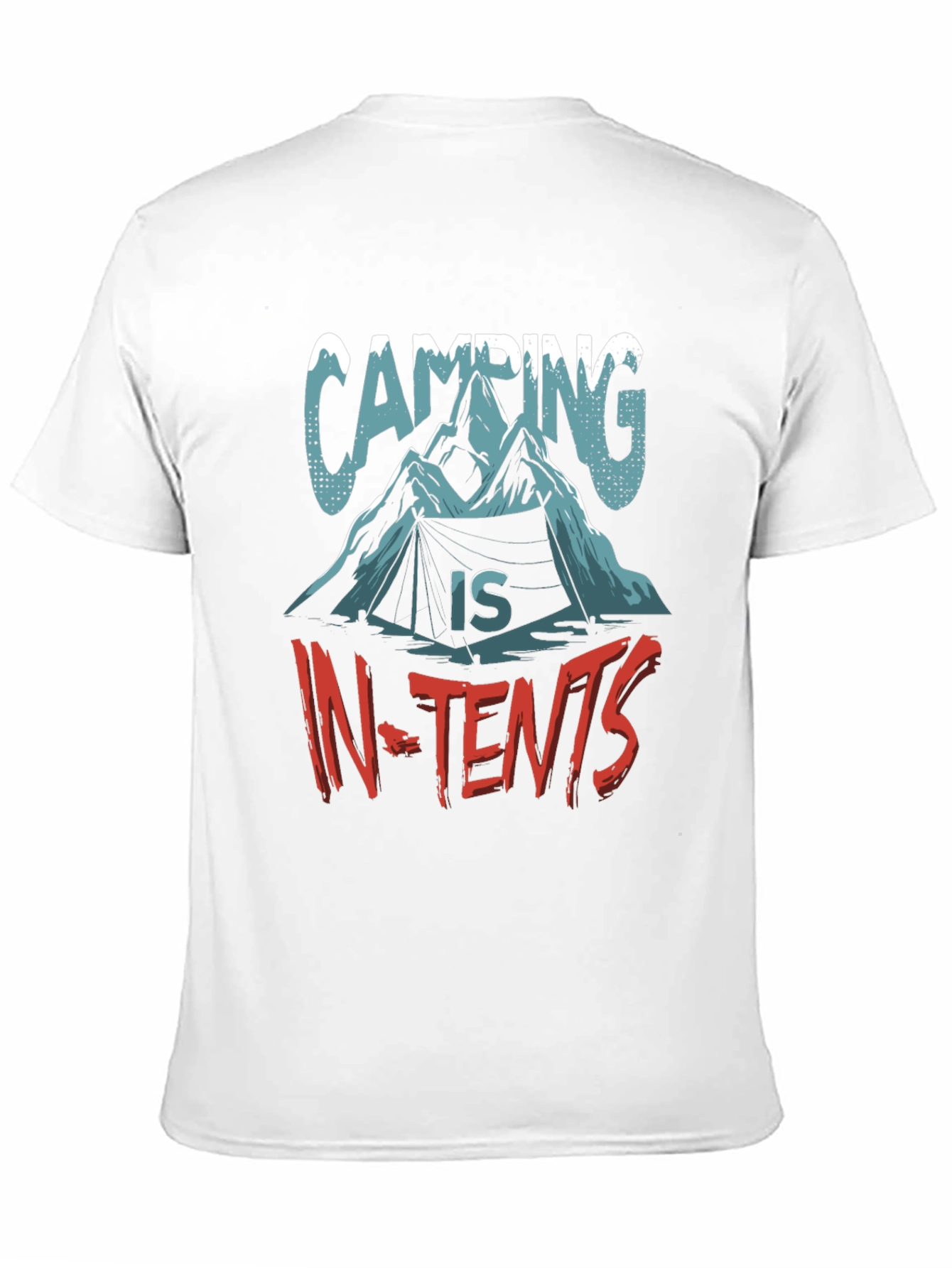 Camping In-Tents Graphic T-Shirt