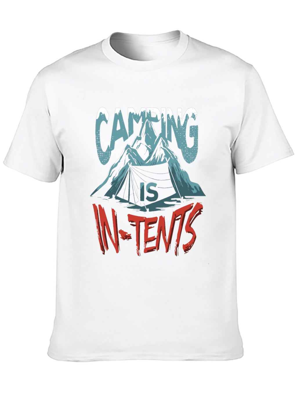 Camping In-Tents Graphic T-Shirt