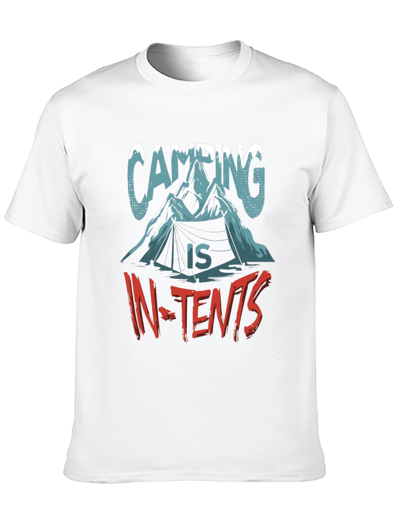 Camping In-Tents Graphic T-Shirt