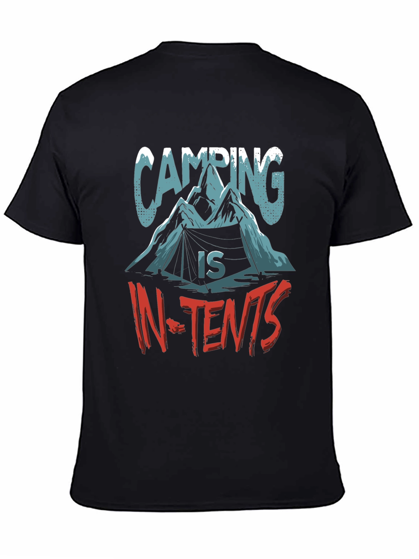 Camping In-Tents Graphic T-Shirt