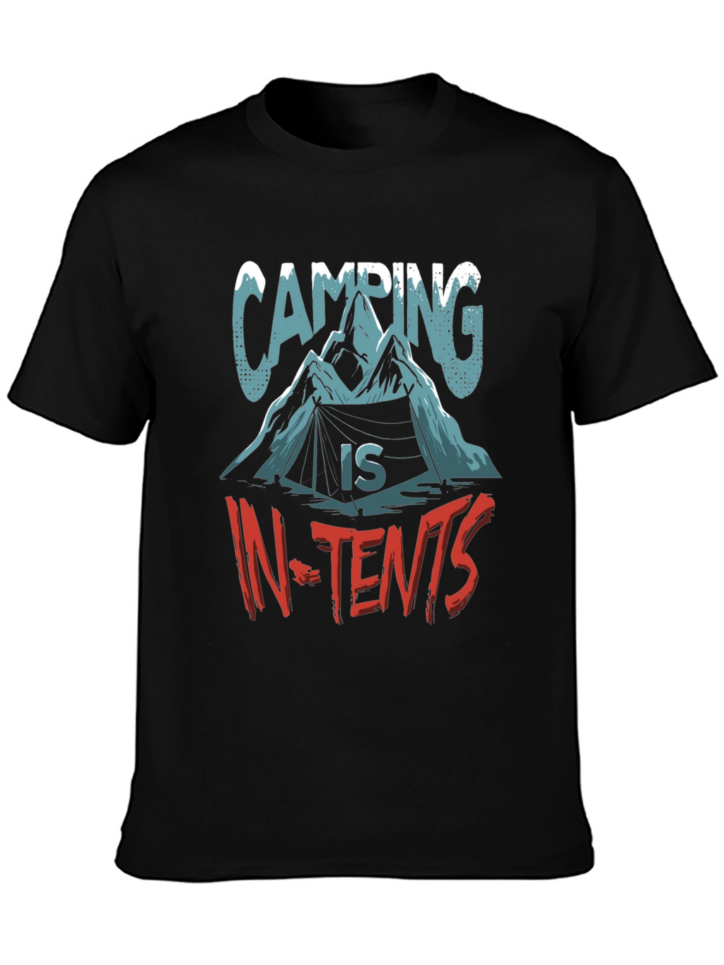 Camping In-Tents Graphic T-Shirt
